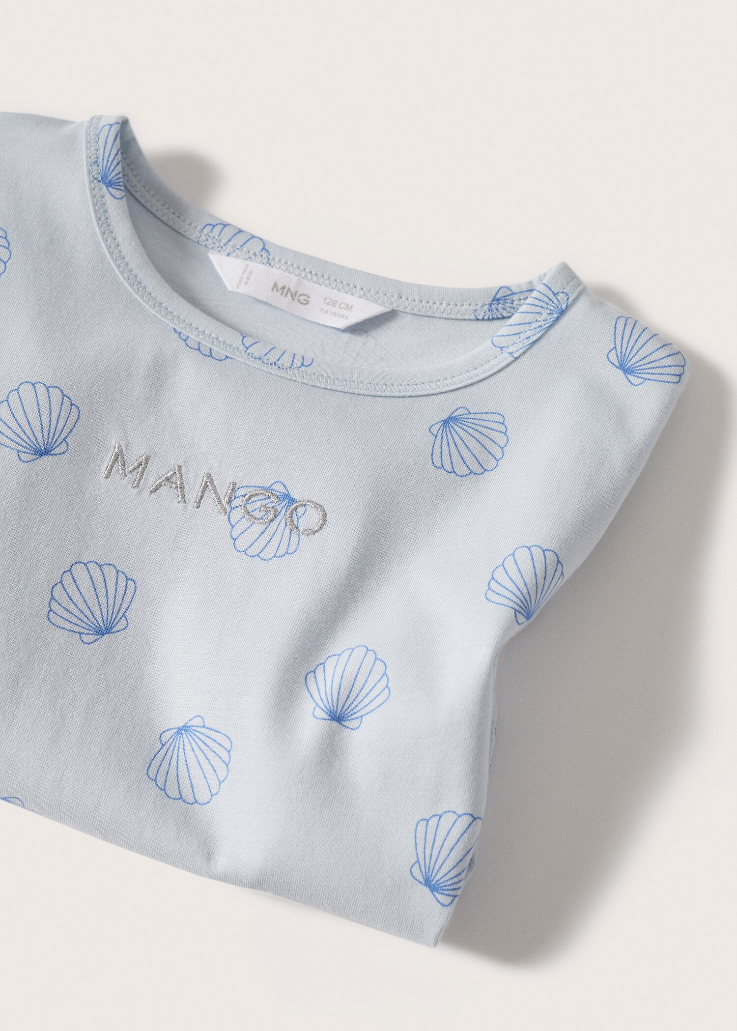 Printed cotton-blend T-shirt - Details of the article 8