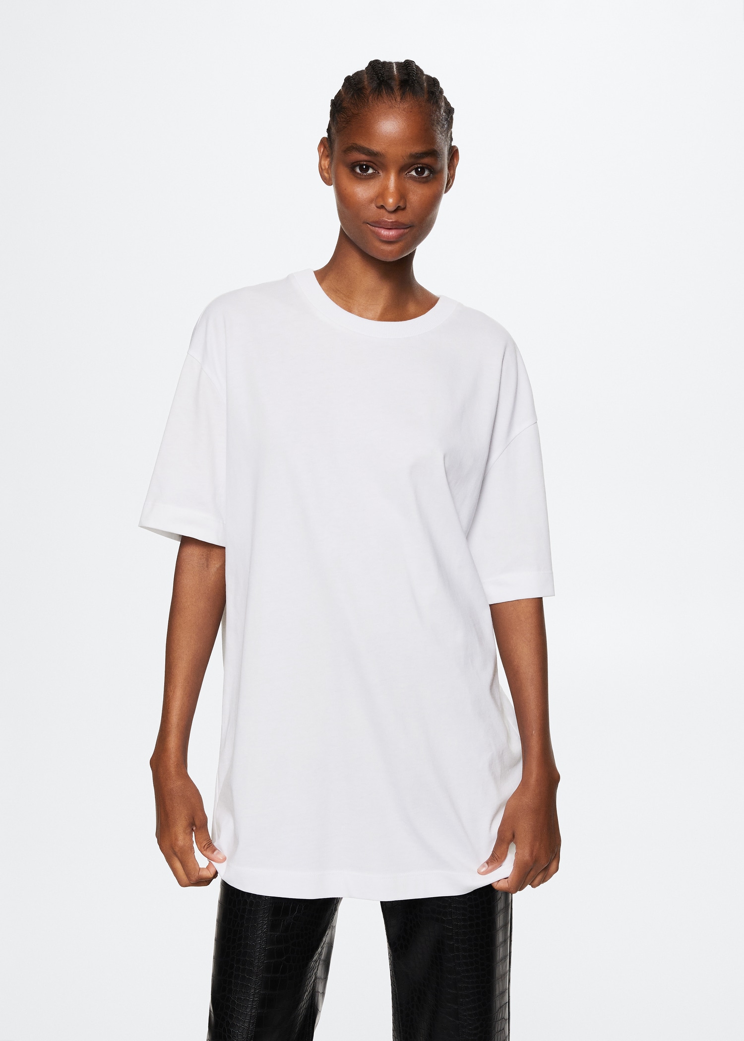 Roxy Tee Shirt Blanc Femme Oversize Roxy T-shirt Imprimé Wbs/blanc