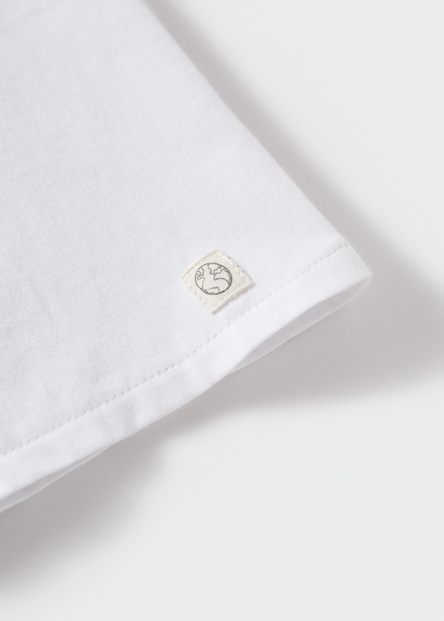 T-shirt de algodão com folhos - Pormenor do artigo 9