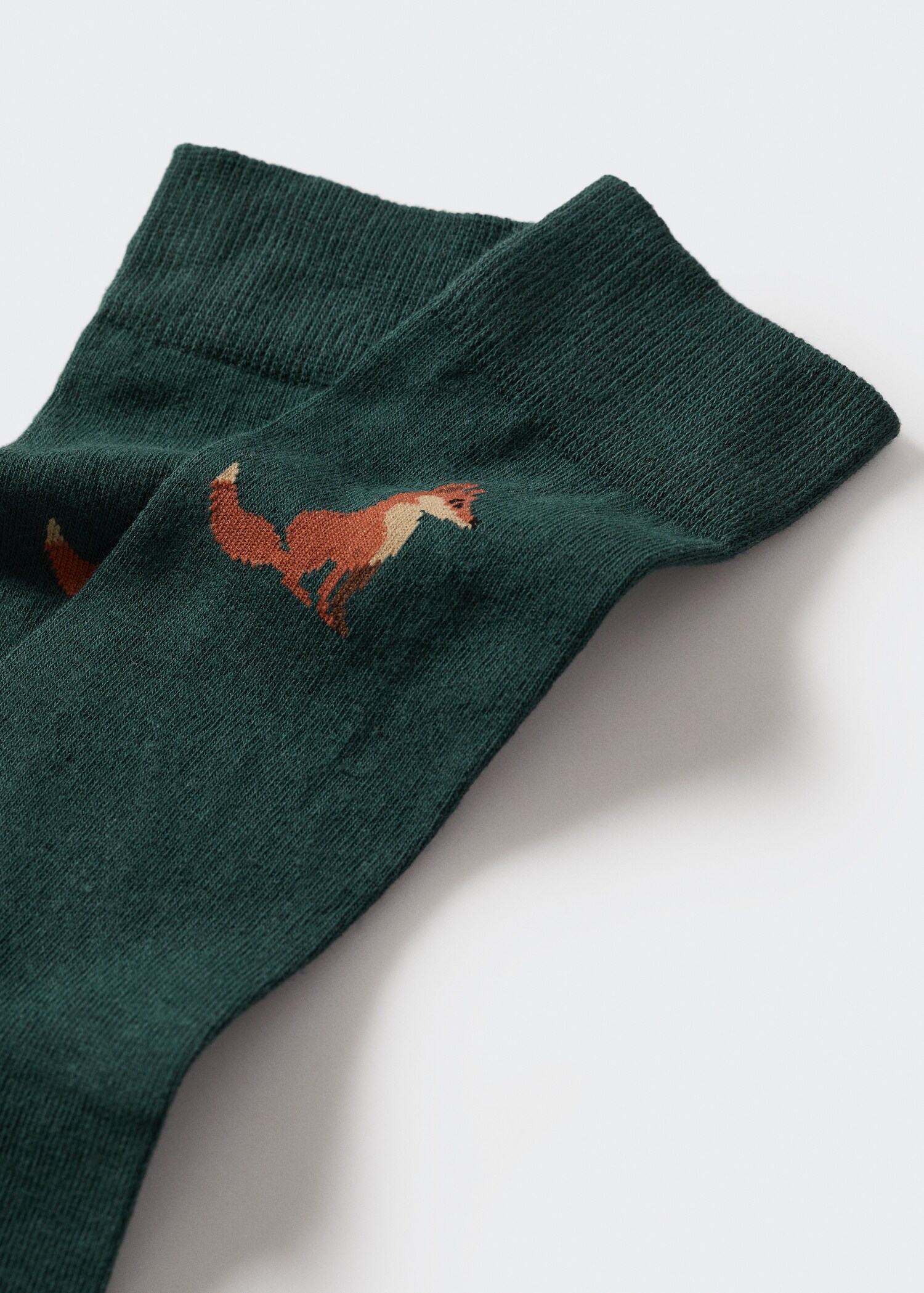 Animal print cotton socks - Details of the article 8