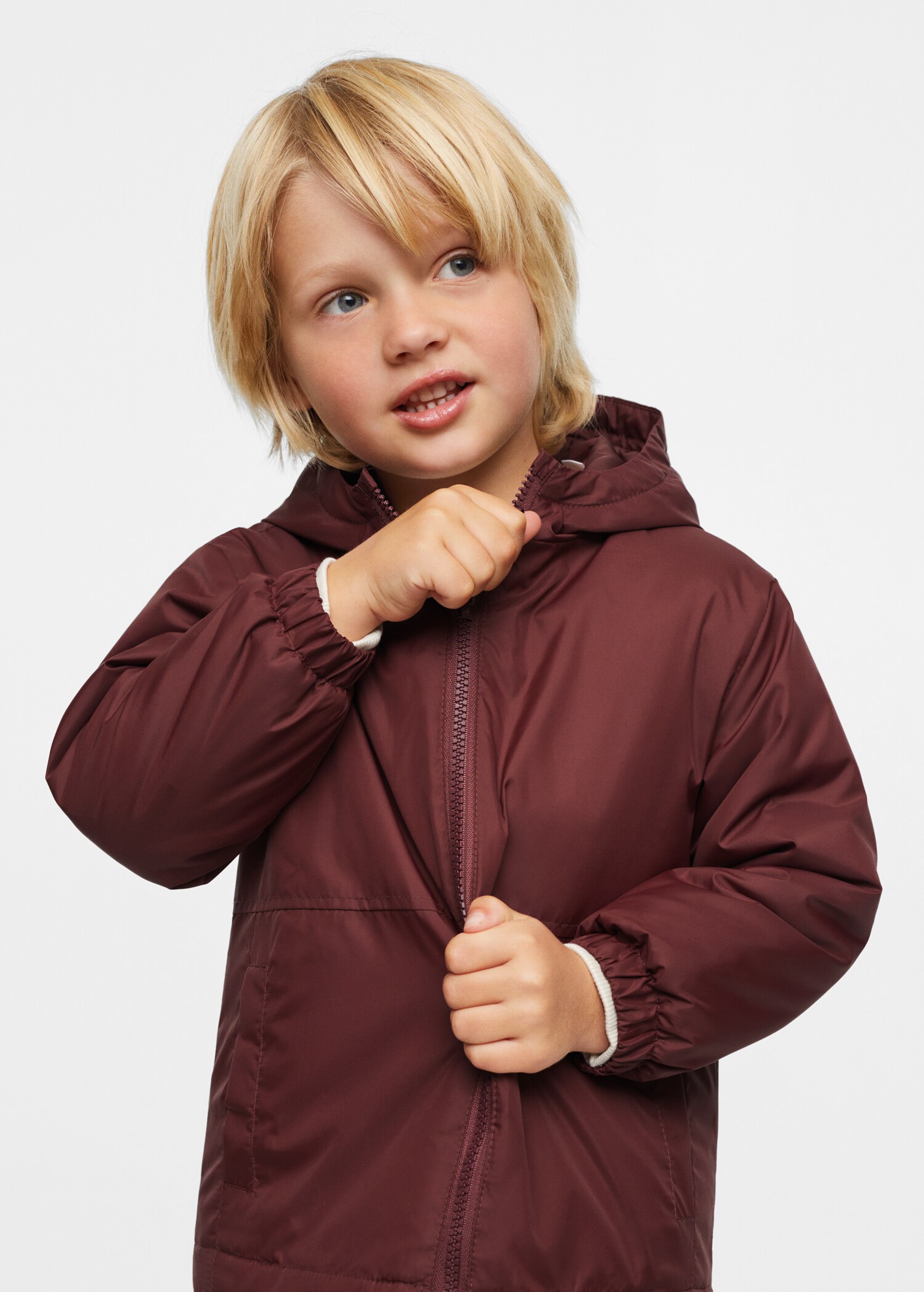 Hooded coat - Details of the article 1
