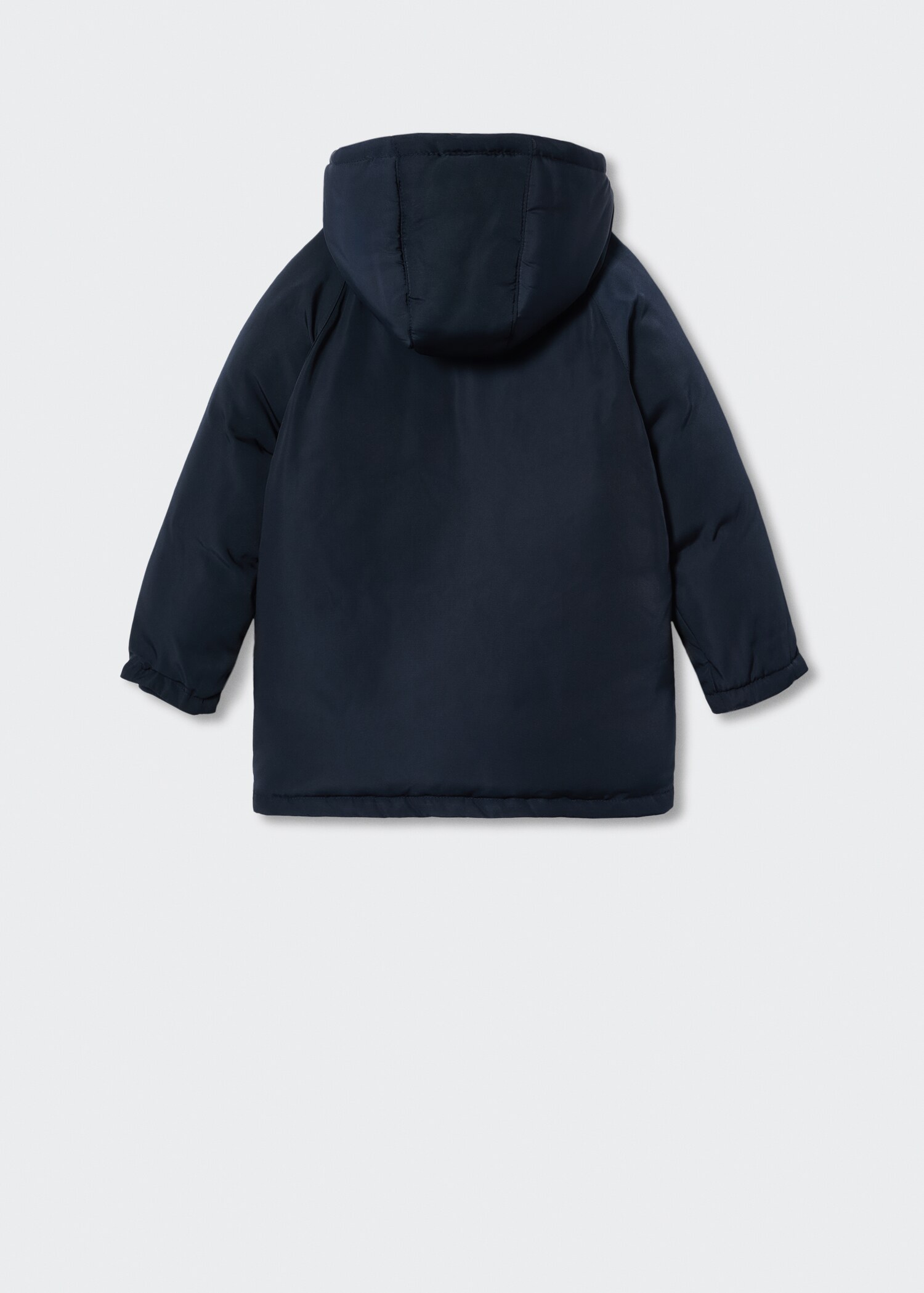 Anorak acolchado capucha - Reverso del artículo