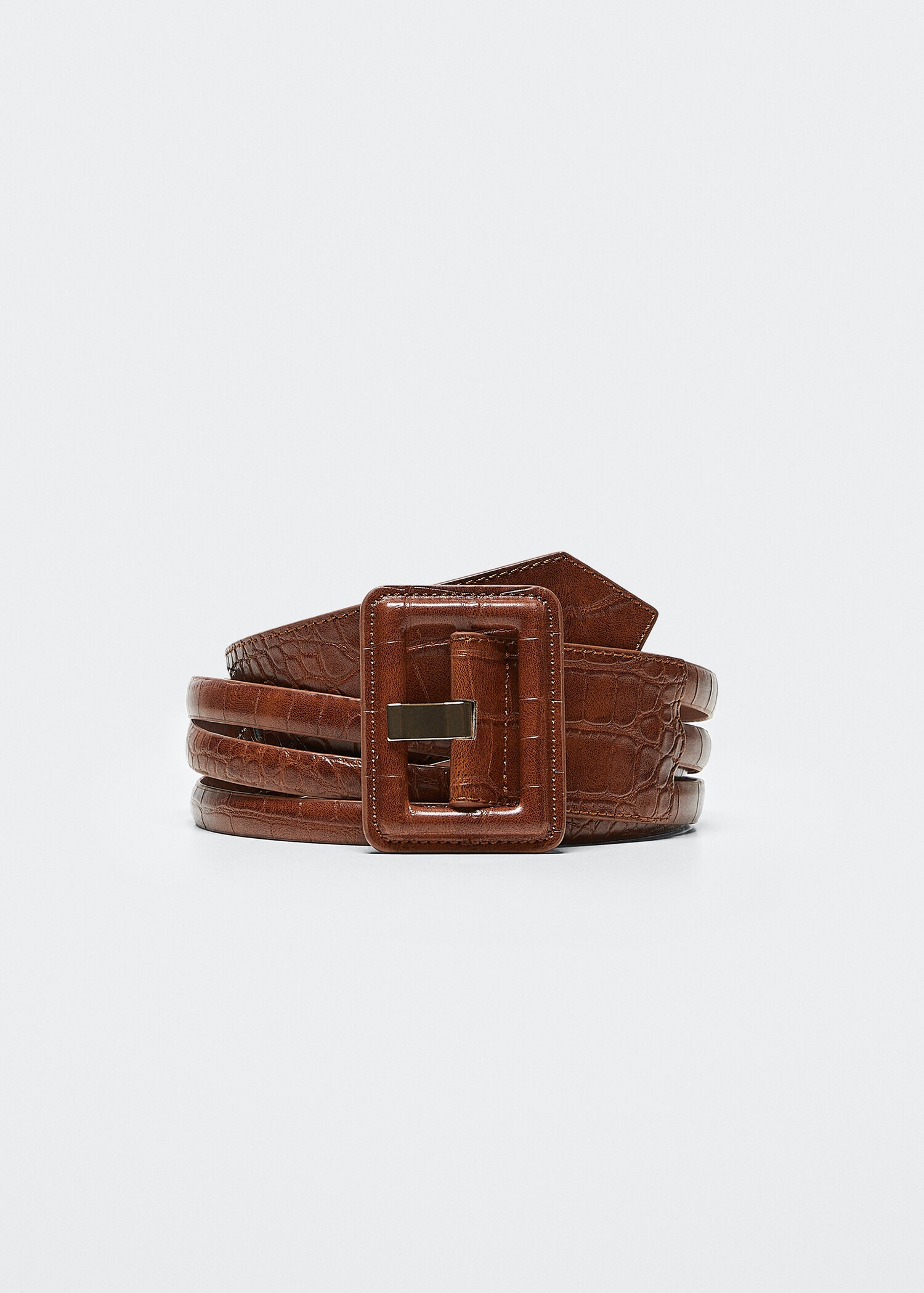 Ceinture boucle carrée - Article sans modèle