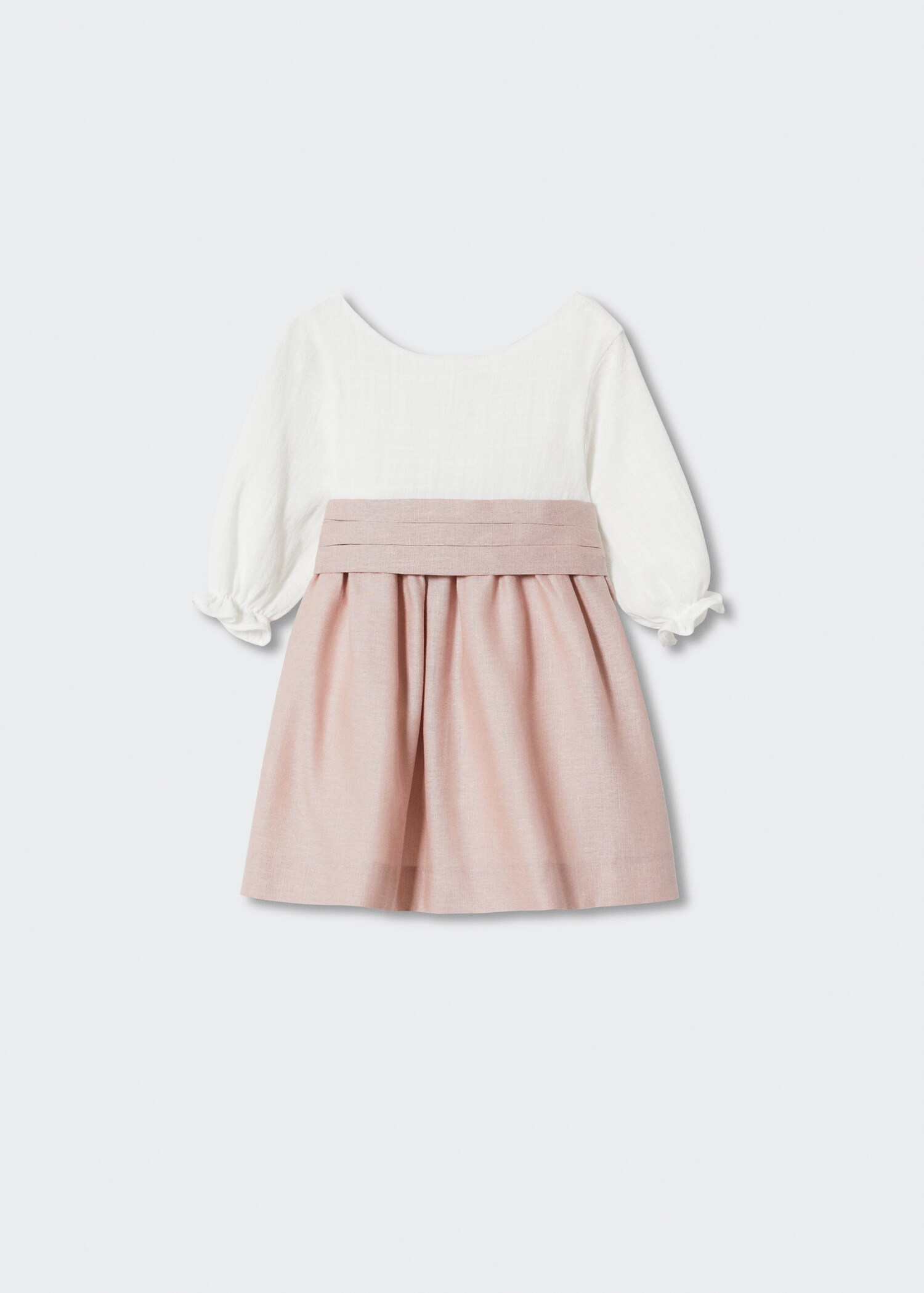 Linen-cotton dress - Article without model