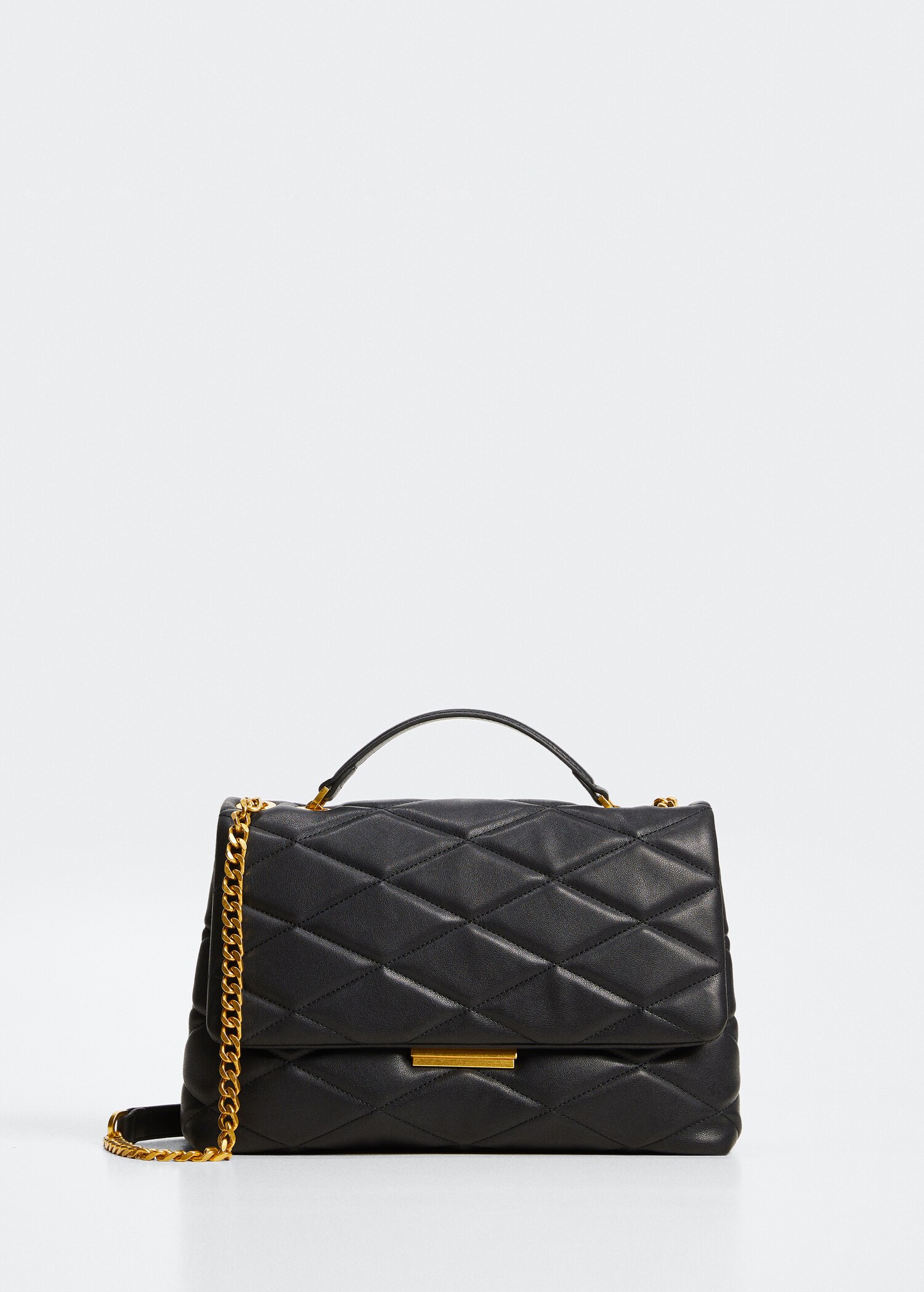 Gesteppte Tasche mit Kette - Artikel ohne Model