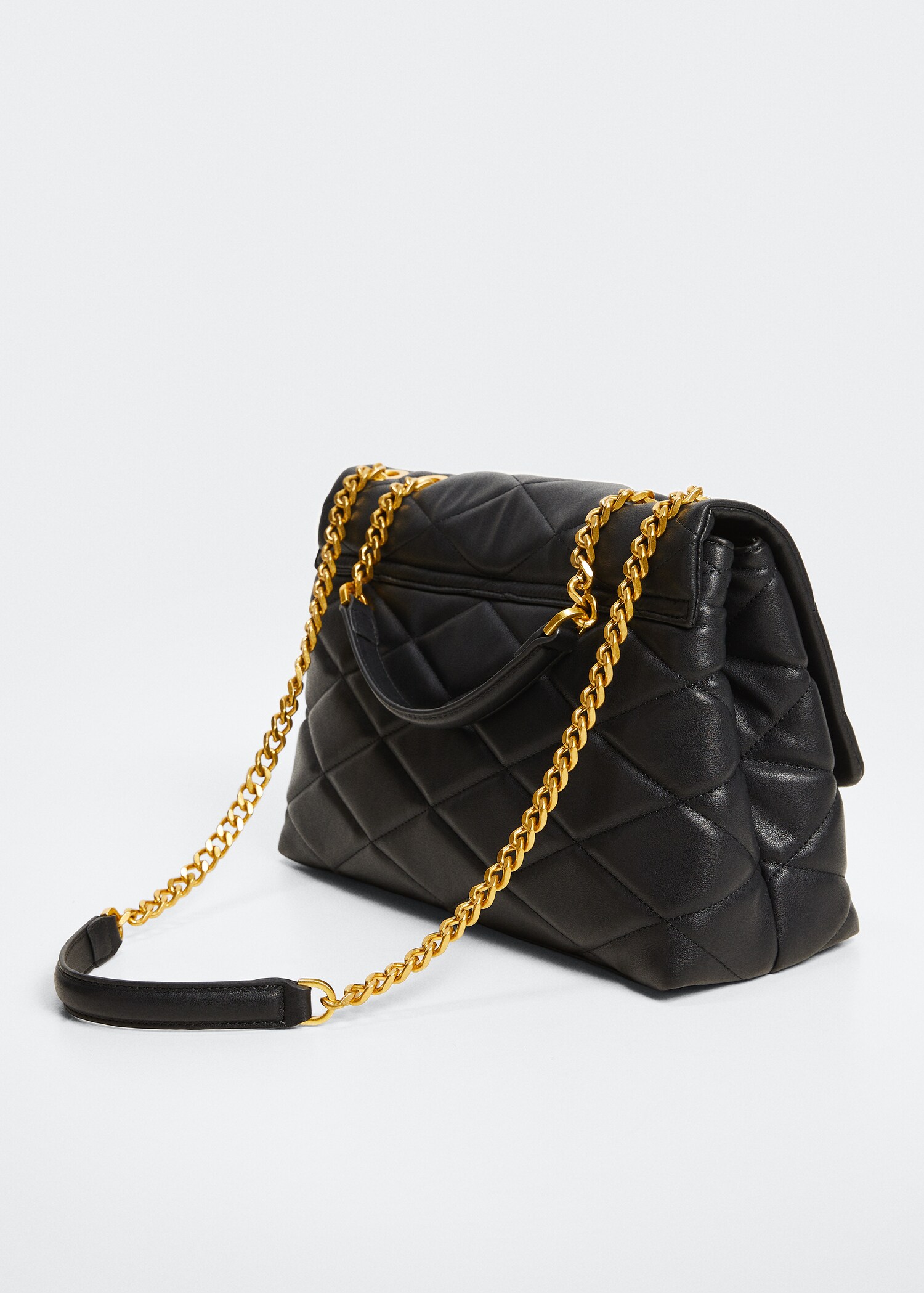 Gesteppte Tasche mit Kette - Detail des Artikels 2
