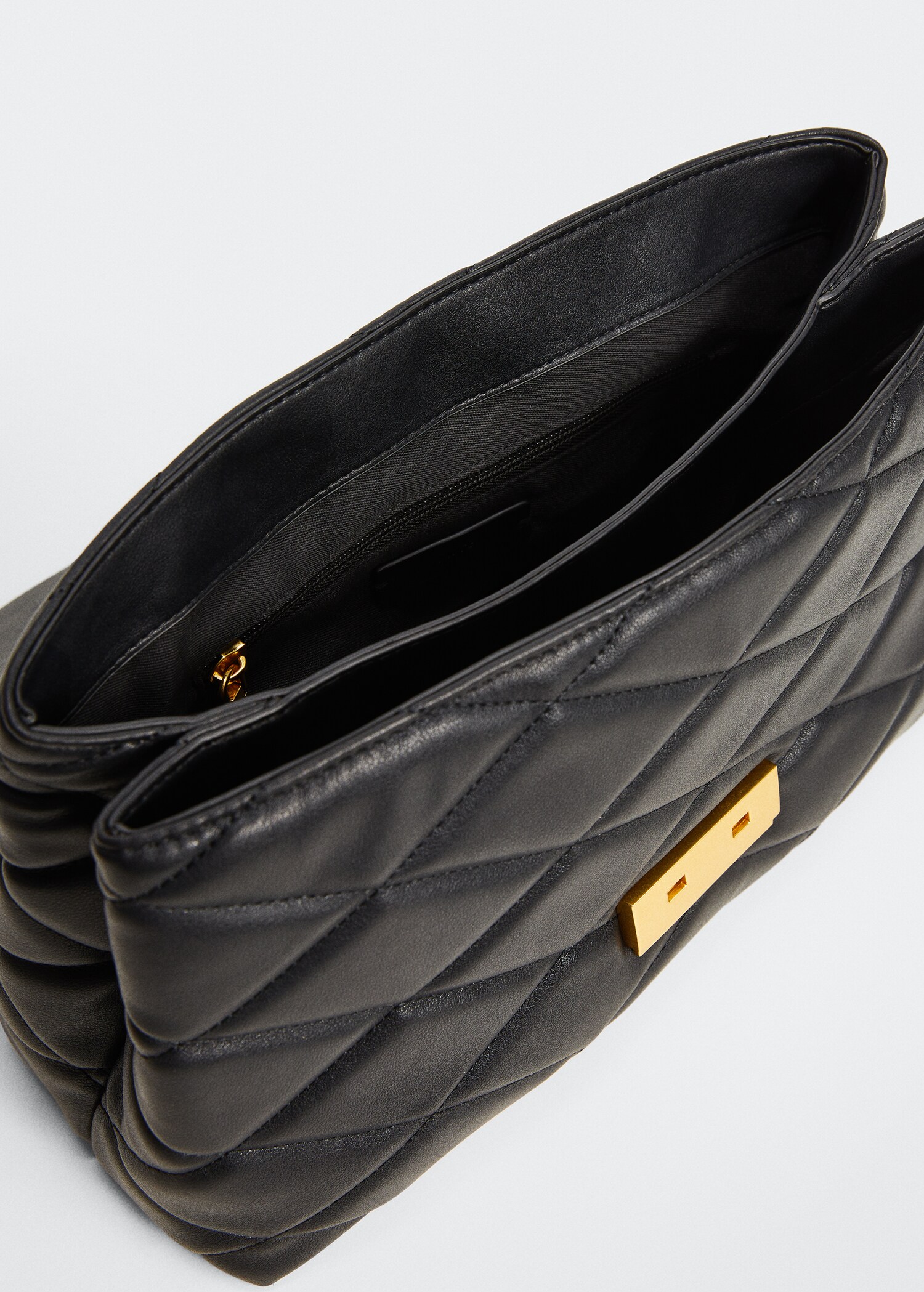 Gesteppte Tasche mit Kette - Detail des Artikels 3
