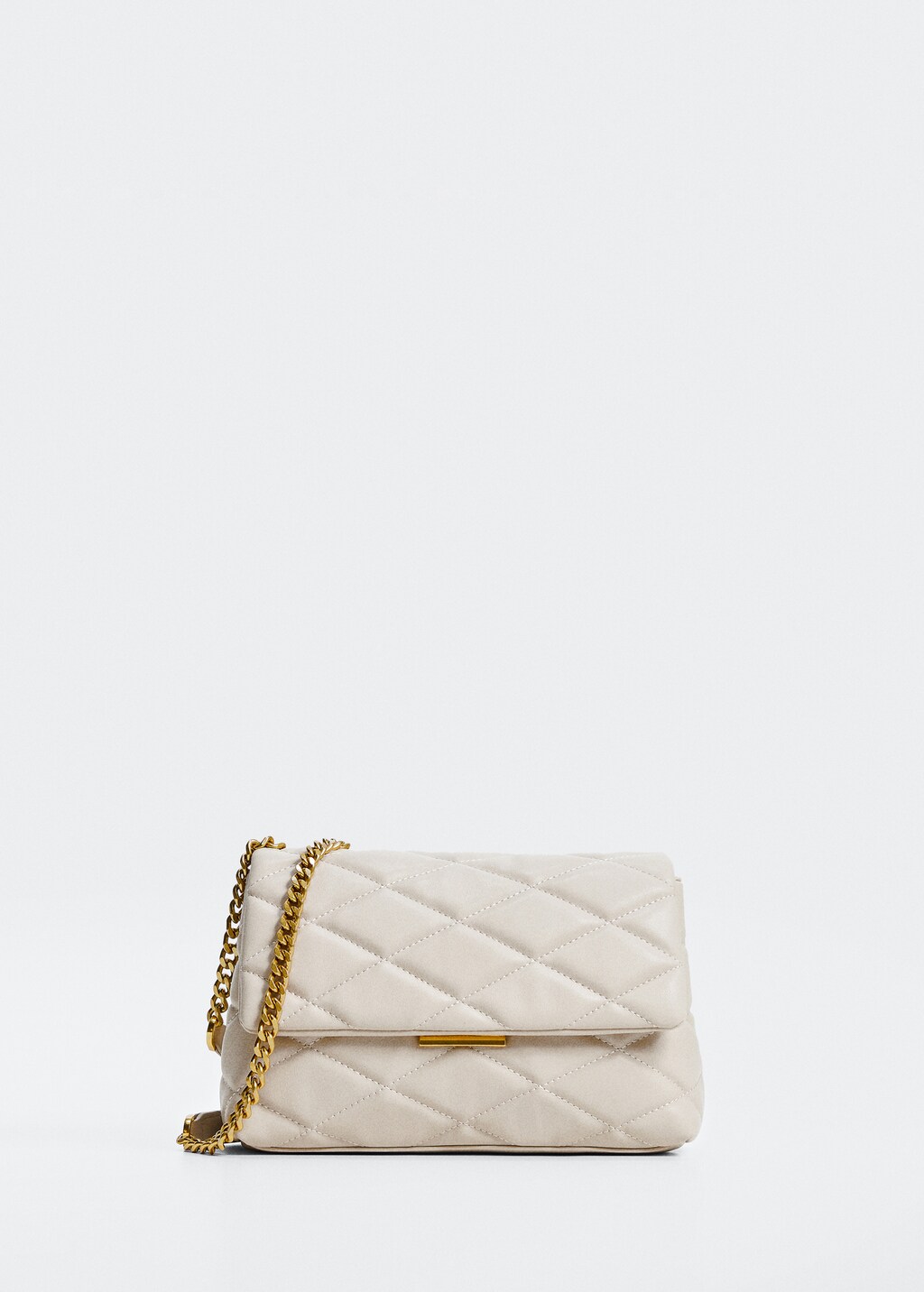 Mango quilted chain bag sale