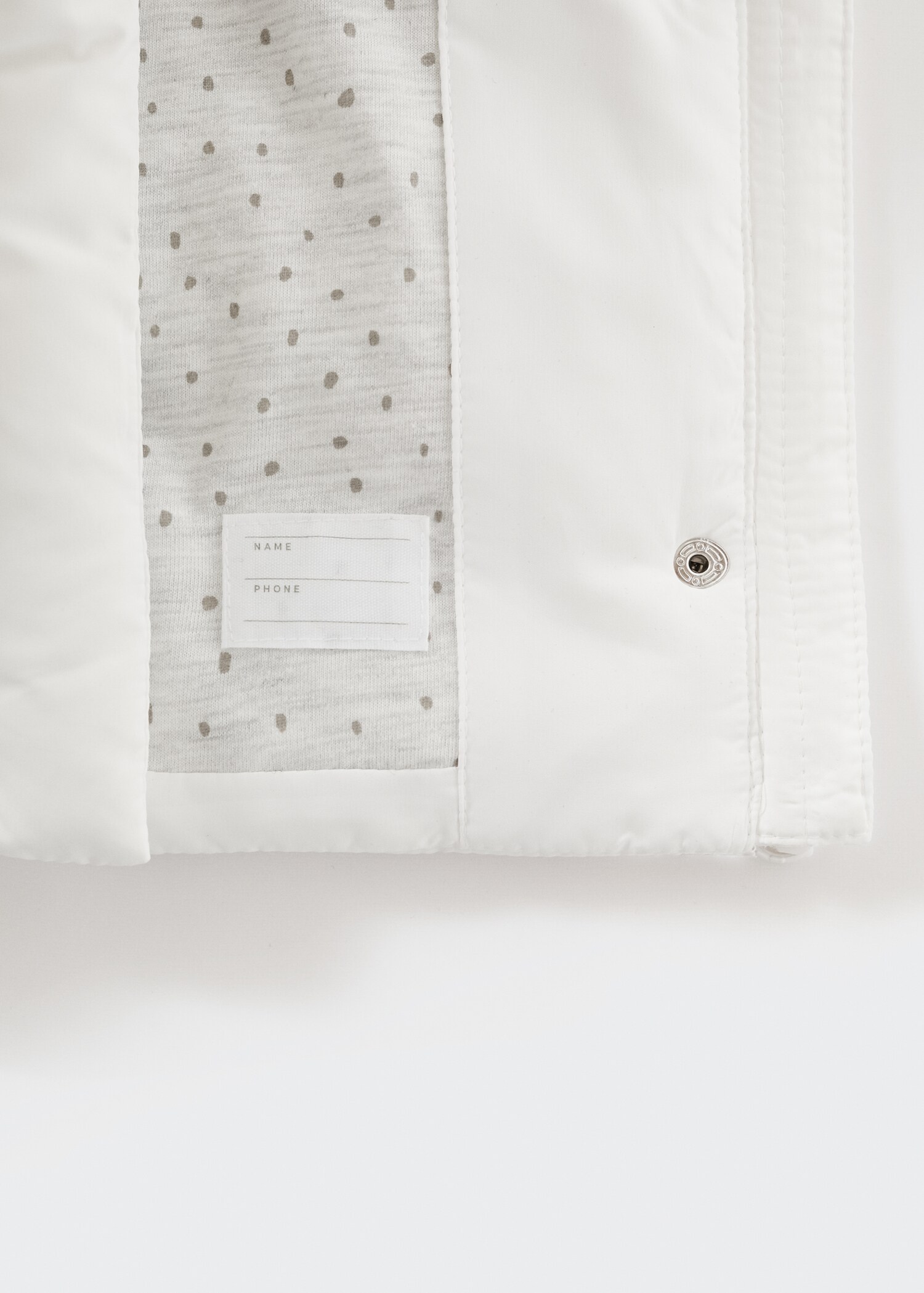 Quilted buttoned coat - Детальніше про товар 7