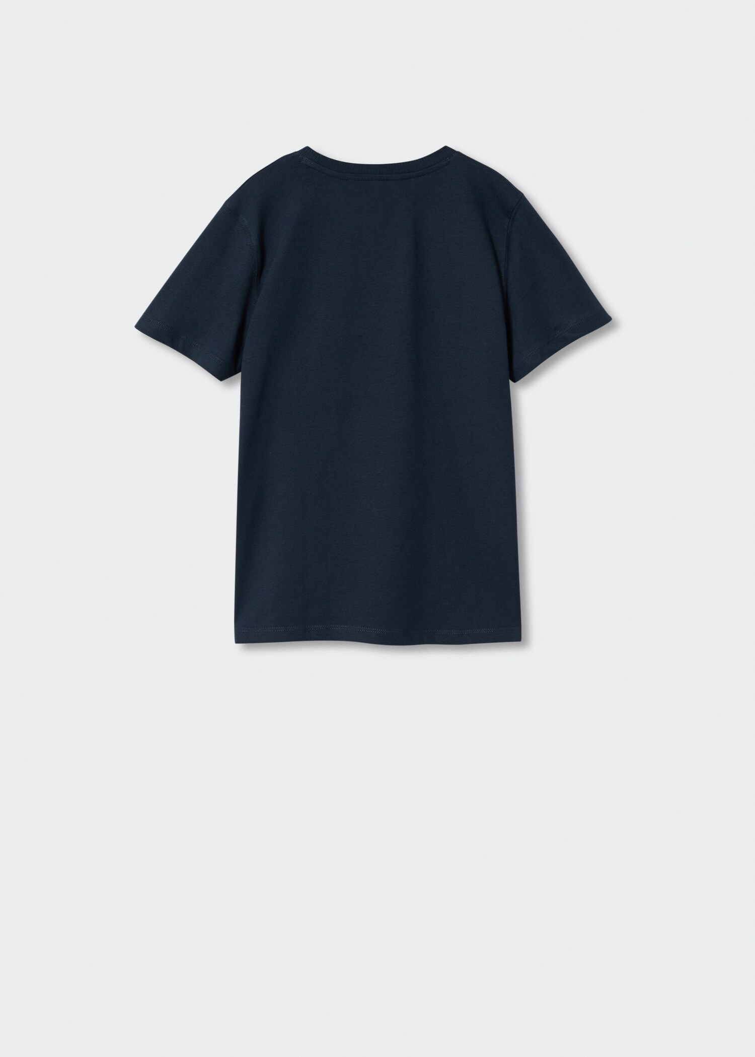 Camiseta algodón mensaje - Reverso del artículo
