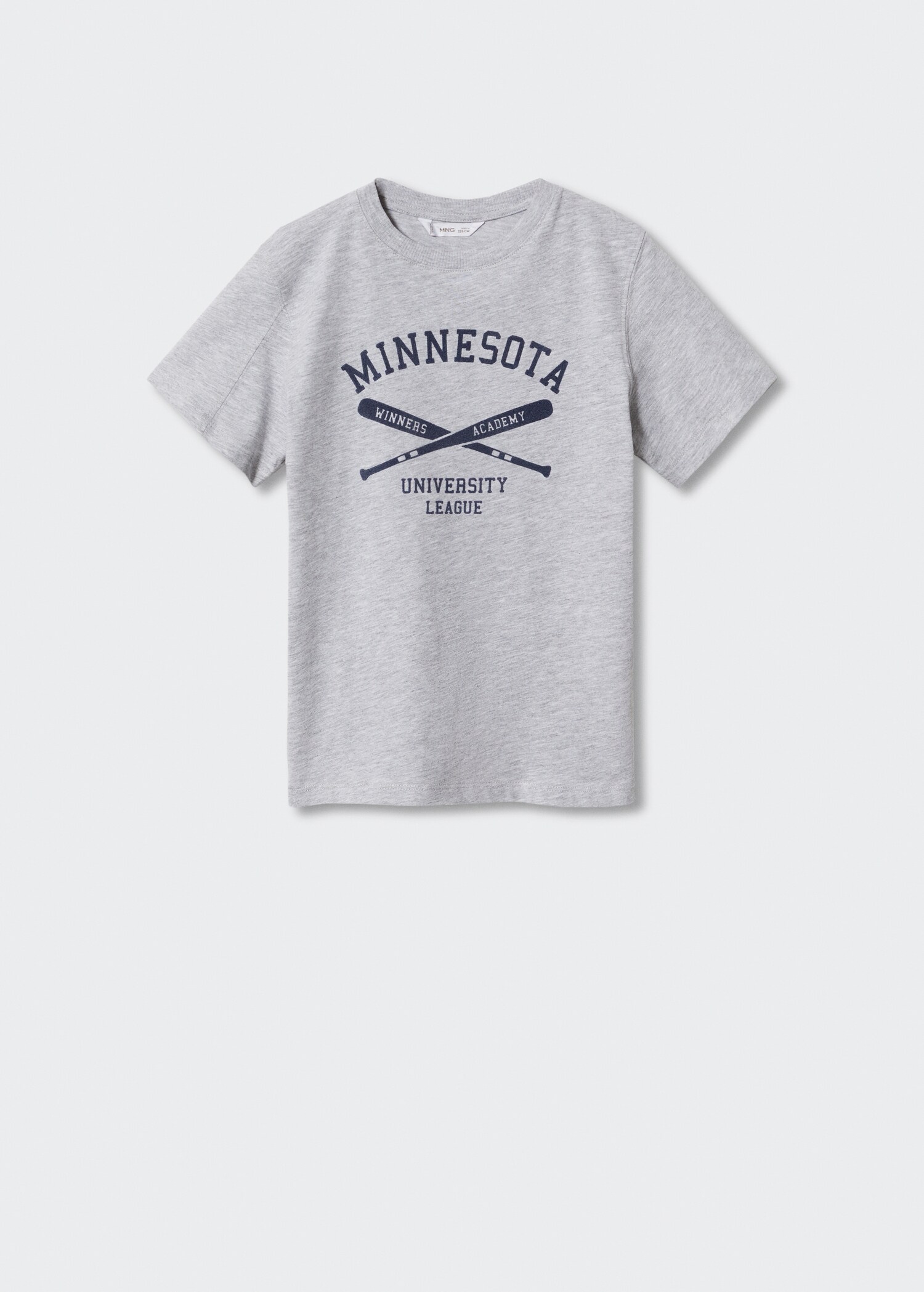 Message cotton T-shirt - Article without model