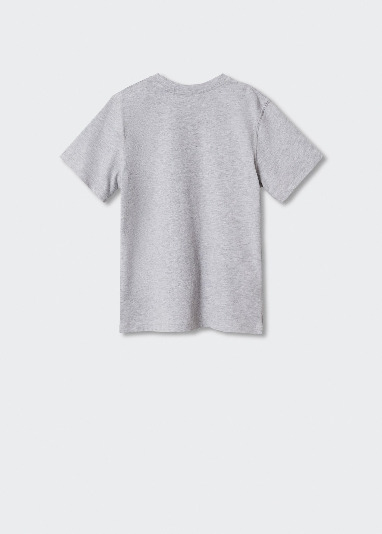 Message cotton T-shirt - Reverse of the article