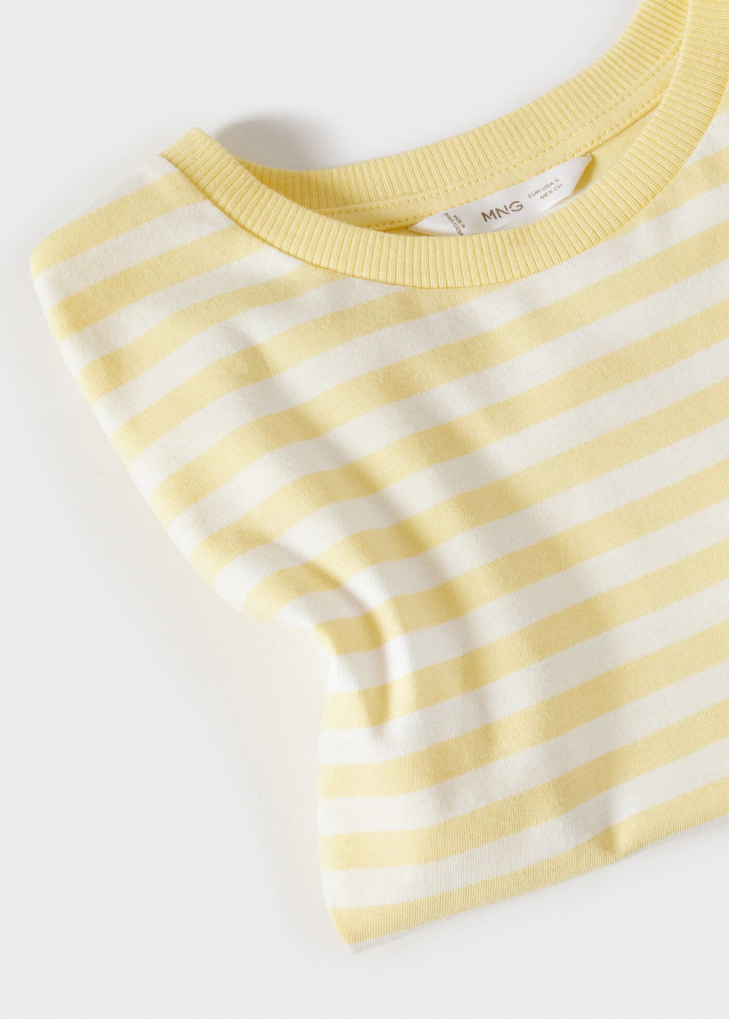 Gestreiftes Baumwoll-Shirt - Detail des Artikels 8