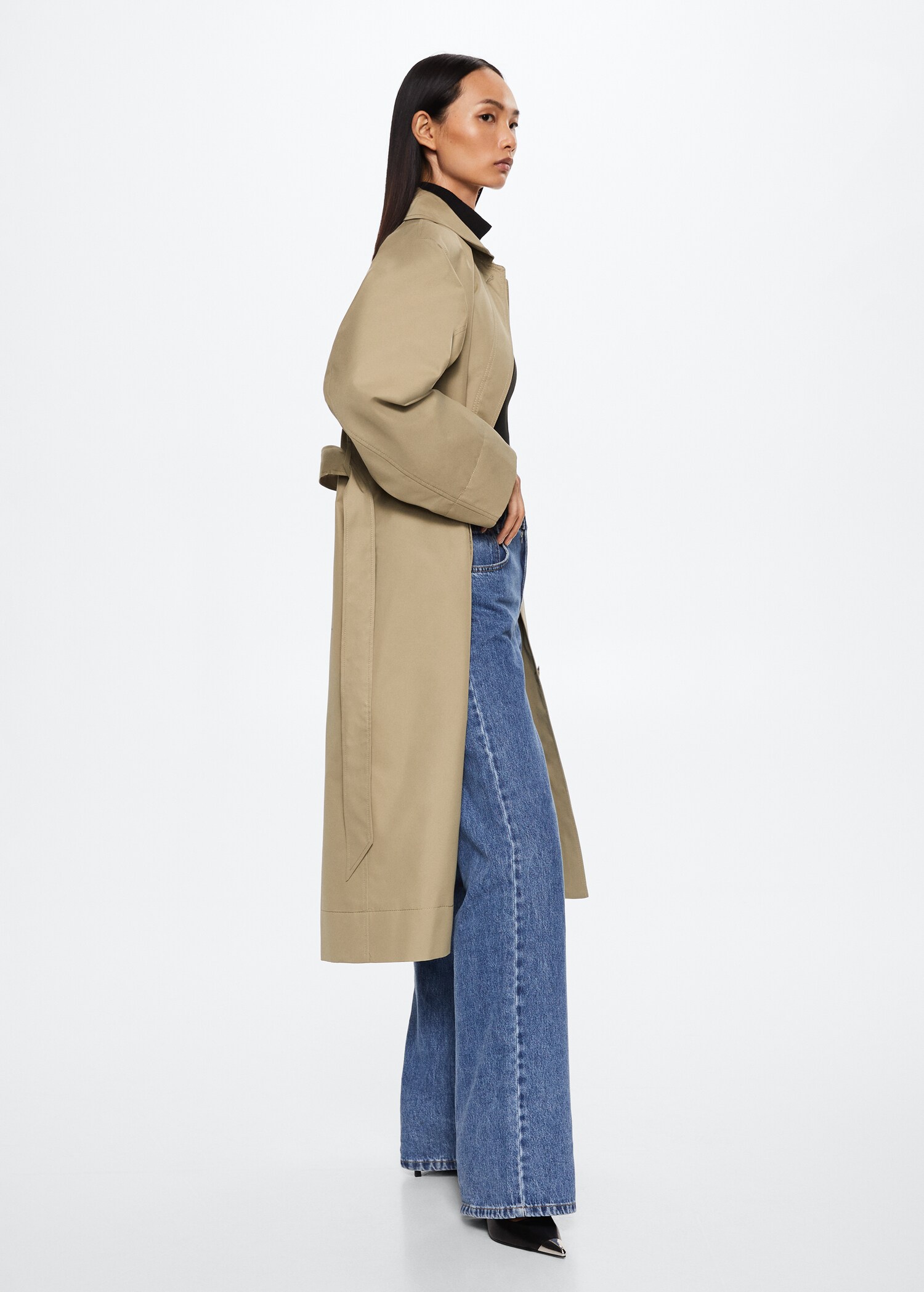 Trench coton oversize - Détail de l'article 1