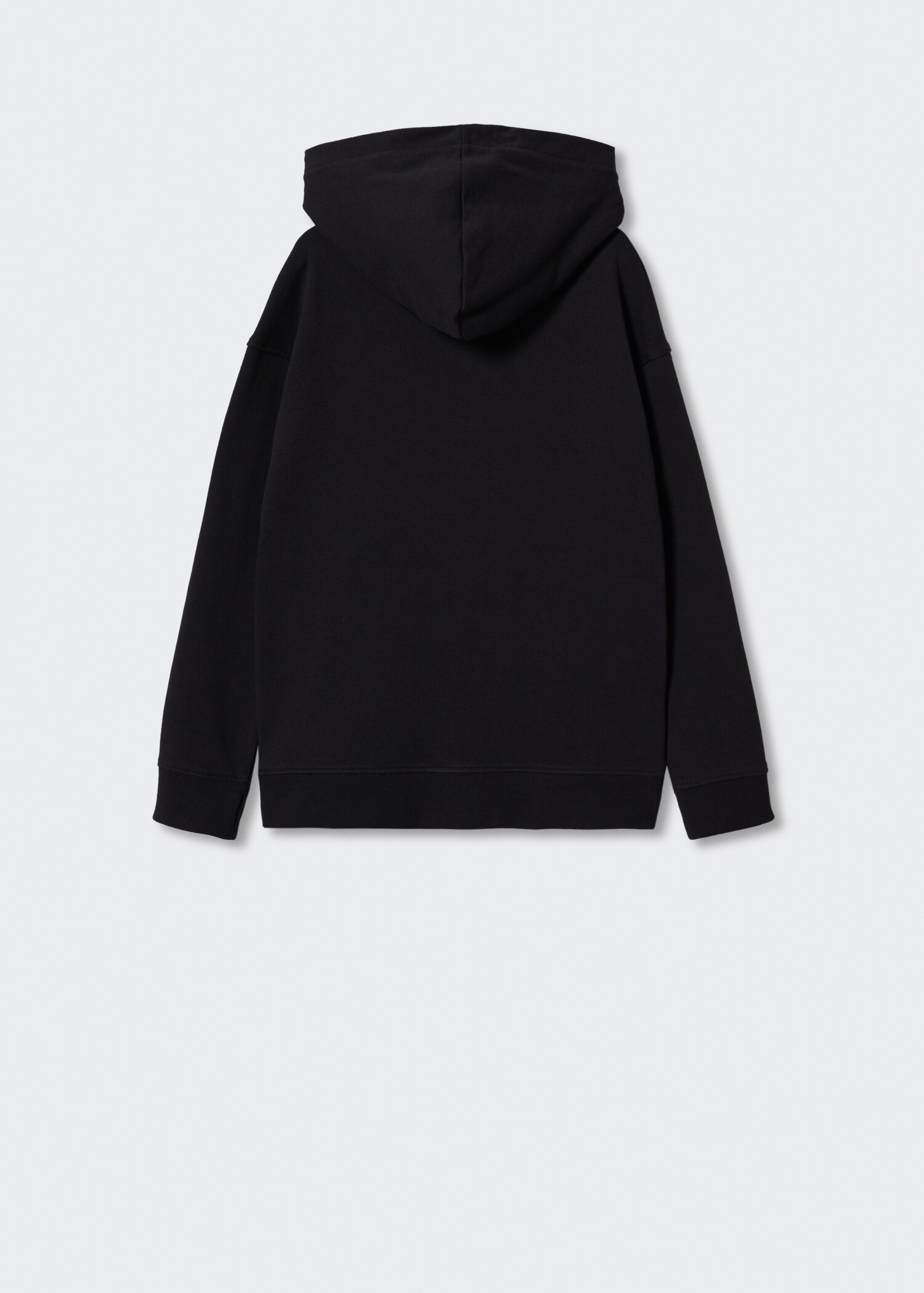 Printed cotton sweatshirt - Reverse of the article