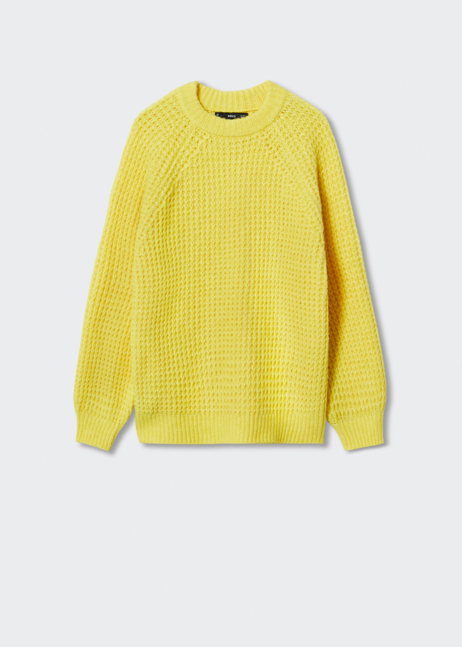 Pulover oversize din tricot cu punct leneș - Articol fără model