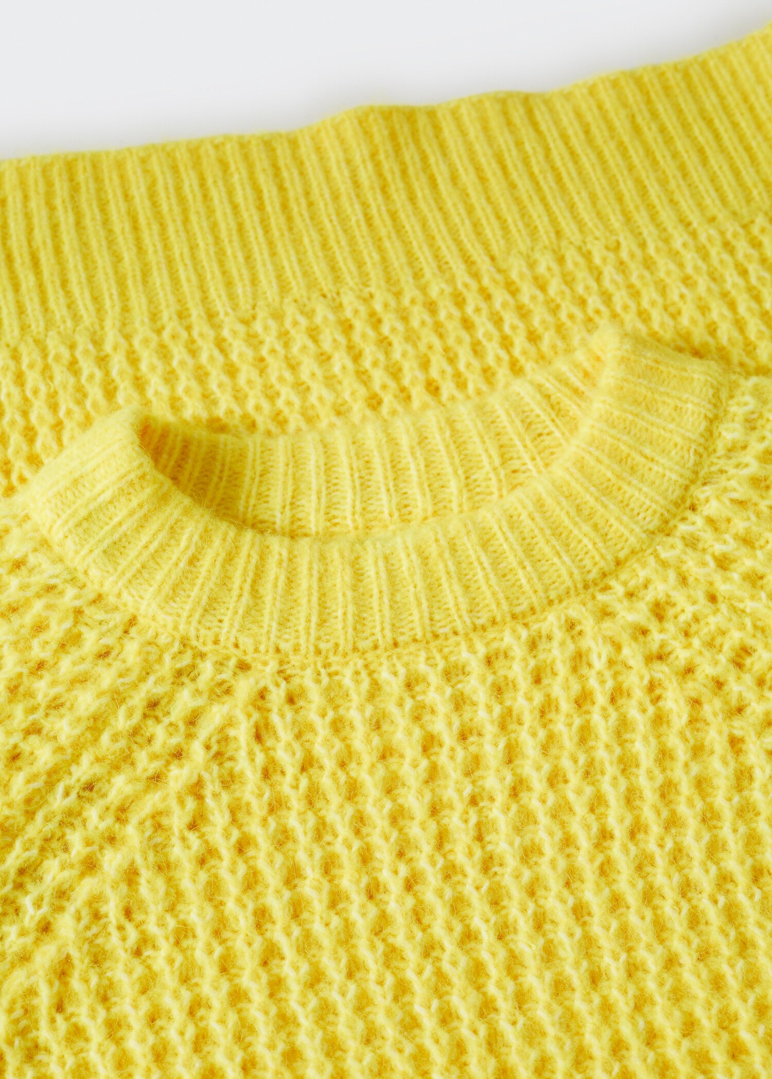 Pulover oversize din tricot cu punct leneș - Detaliu al articolului 8