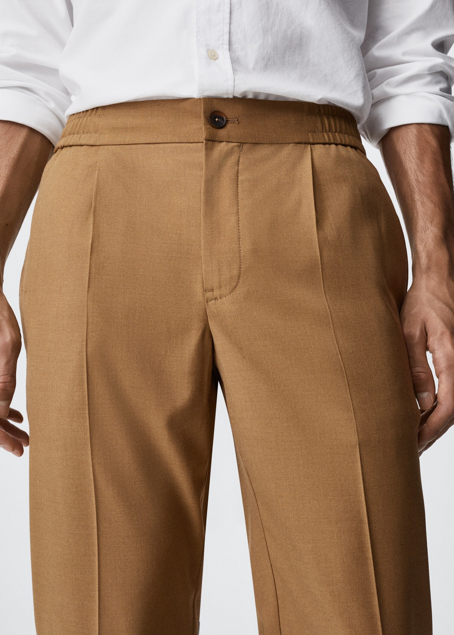 Pantalón fluido cintura elástica - Detalle del artículo 1