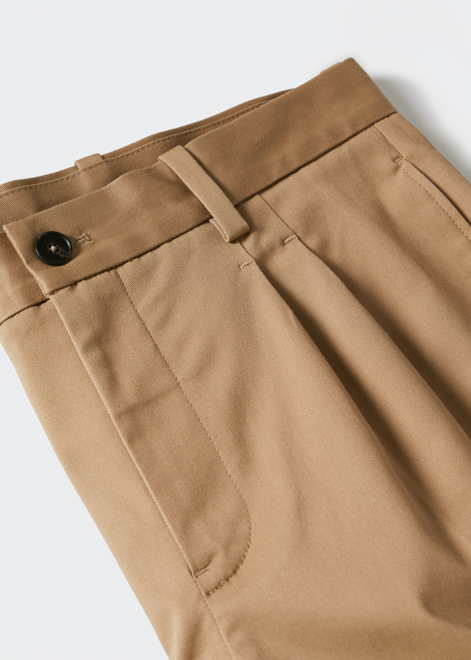 Regular-fit pleated trousers - Details of the article 8