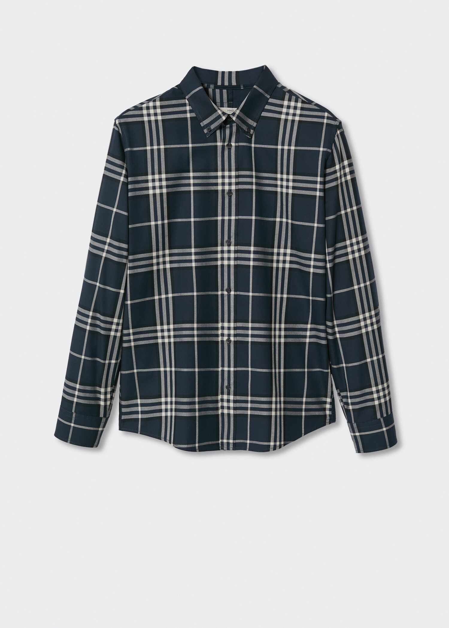 Camisa slim fit algodón cuadros - Artículo sin modelo