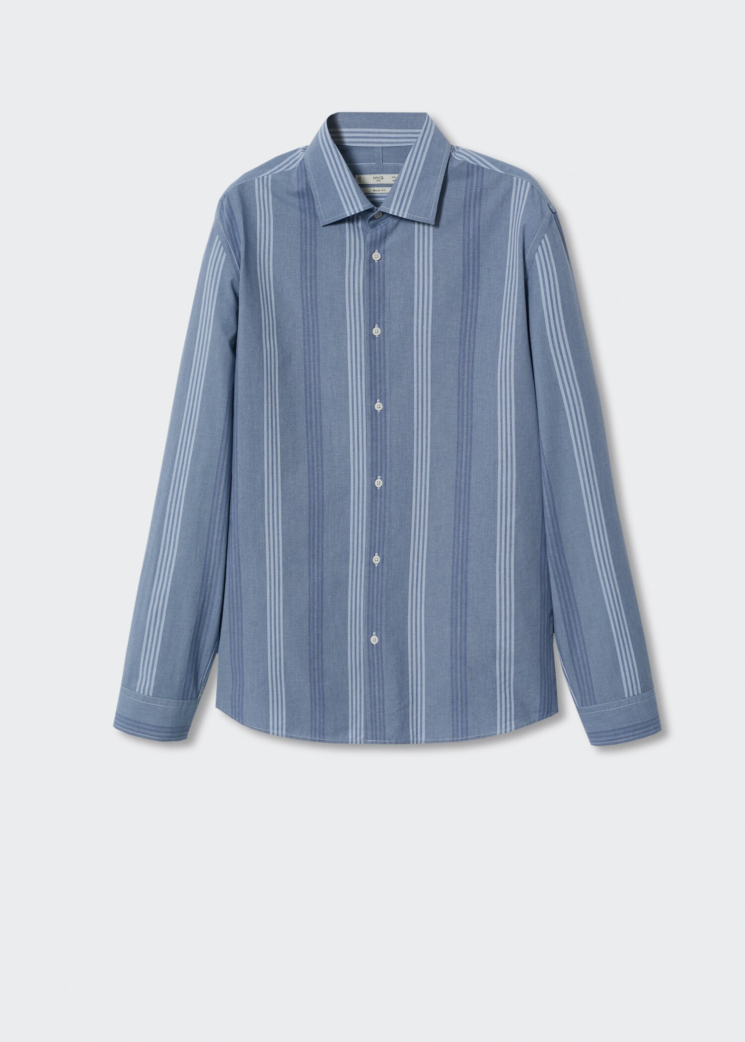 Stripete skjorte, slim-fit - Artikkel uten modell