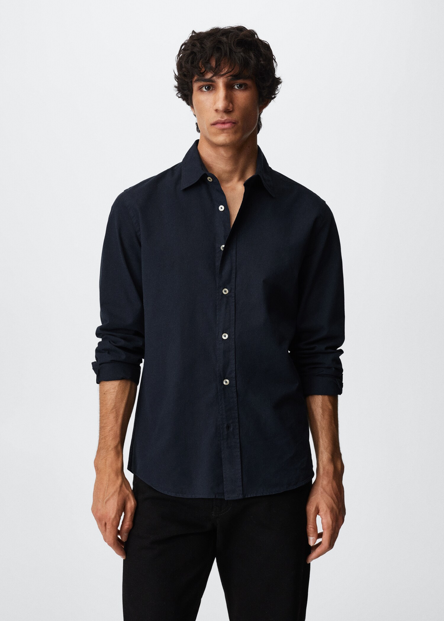 Chemise slim fit coton - Plan moyen