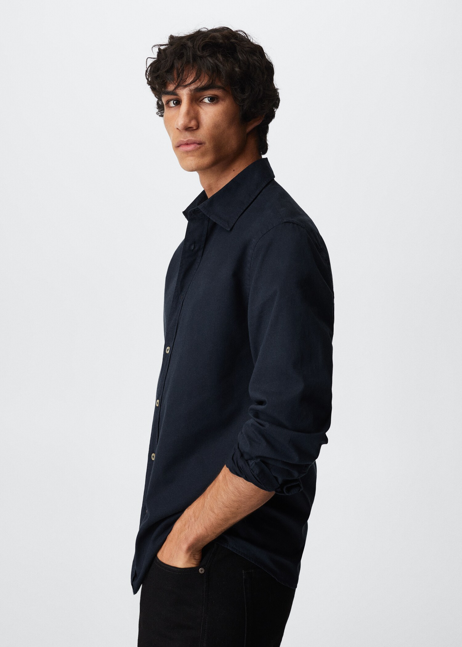 Chemise slim fit coton - Détail de l'article 2