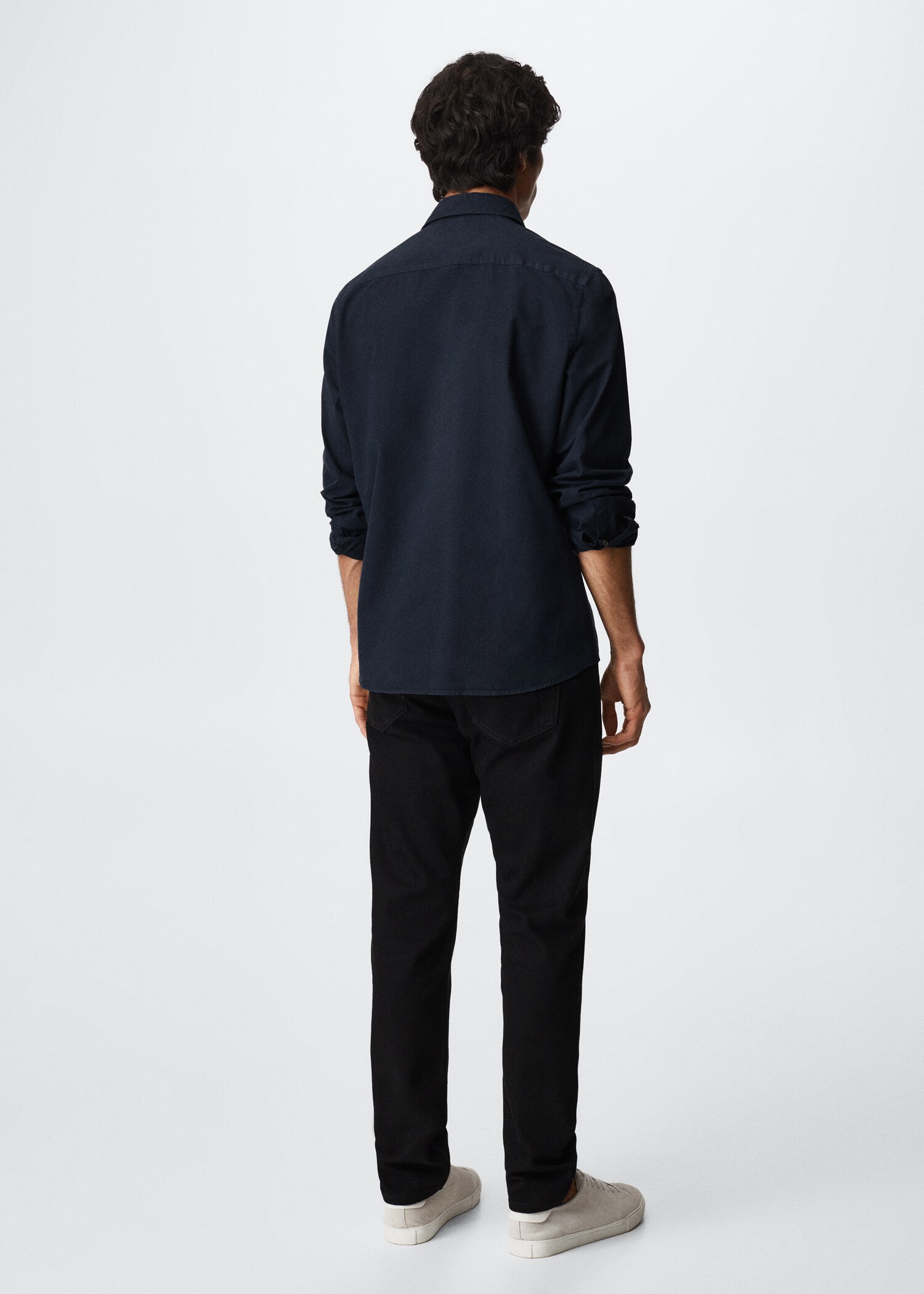 Chemise slim fit coton - Verso de l’article