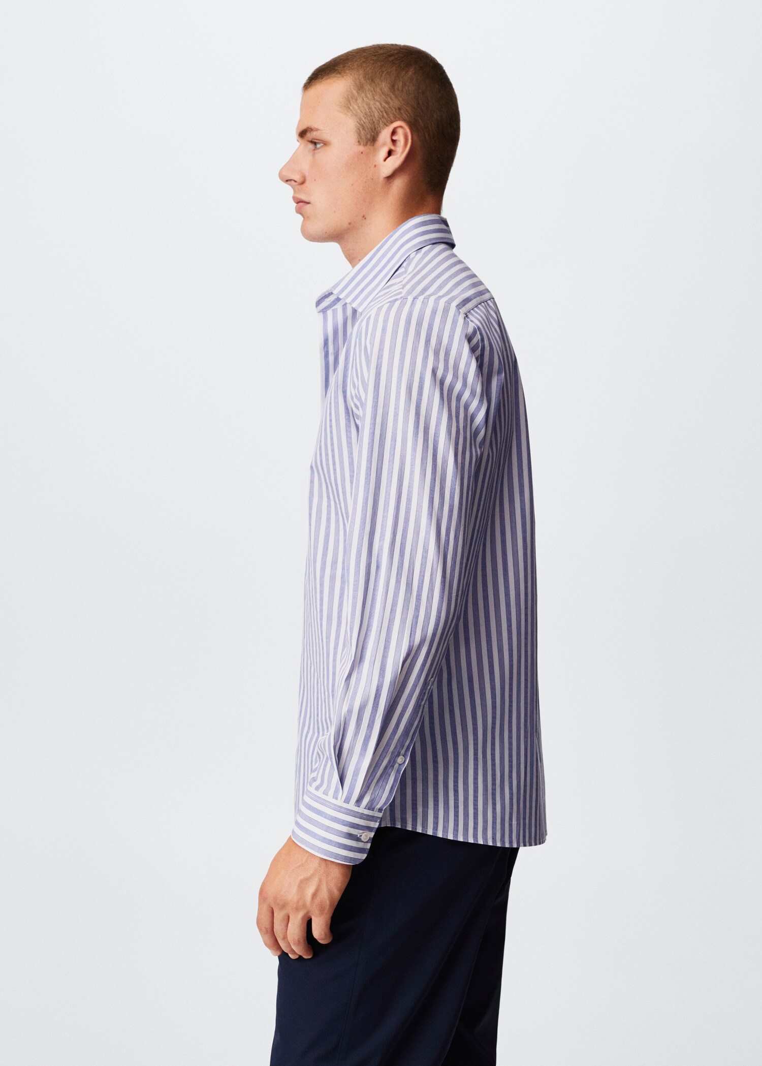 Camisa slim fit rayas - Detalle del artículo 4