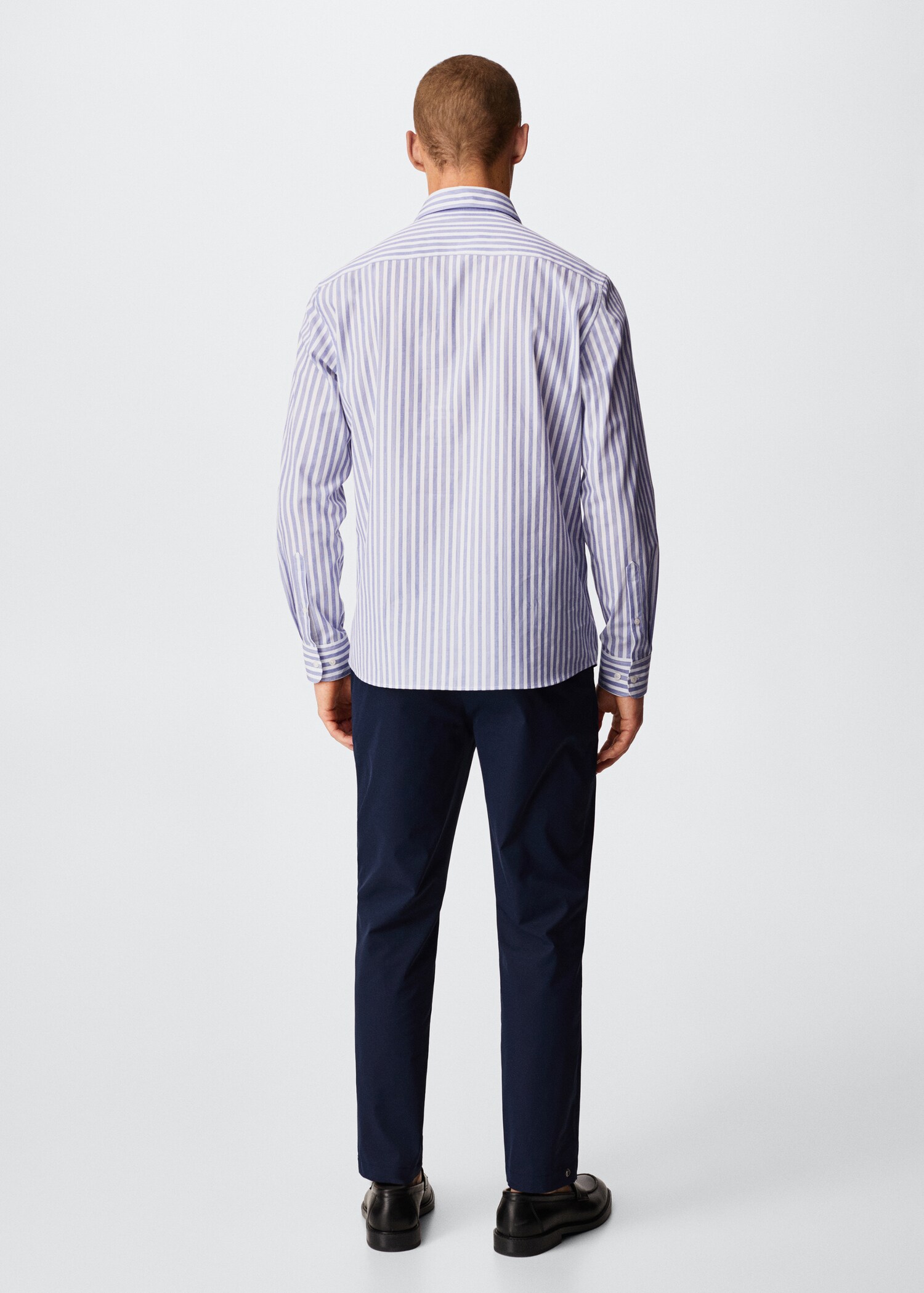 Camisa slim fit rayas - Reverso del artículo
