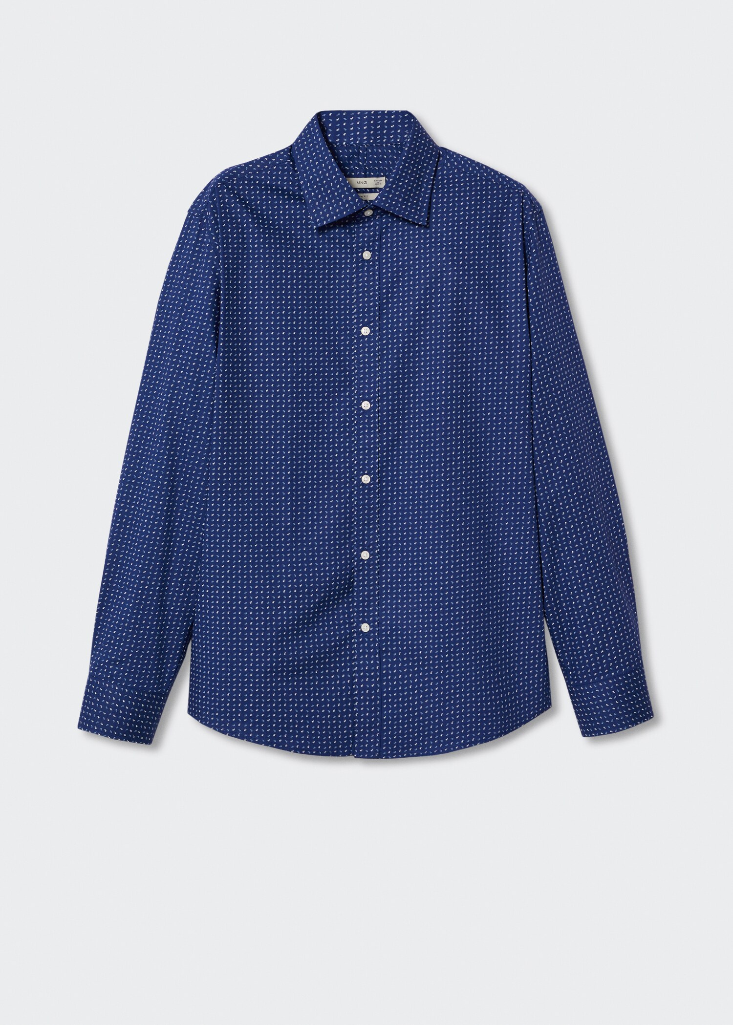 Koszula slim fit z bawełny z nadrukiem - Szczegóły artykułu 9