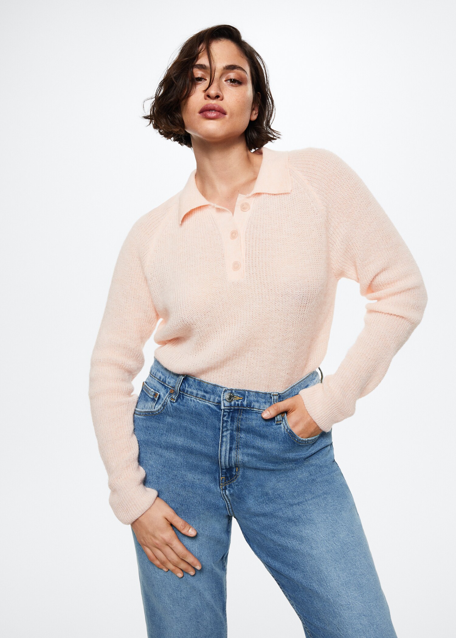 Mom comfort high-rise jeans - Details of the article 5