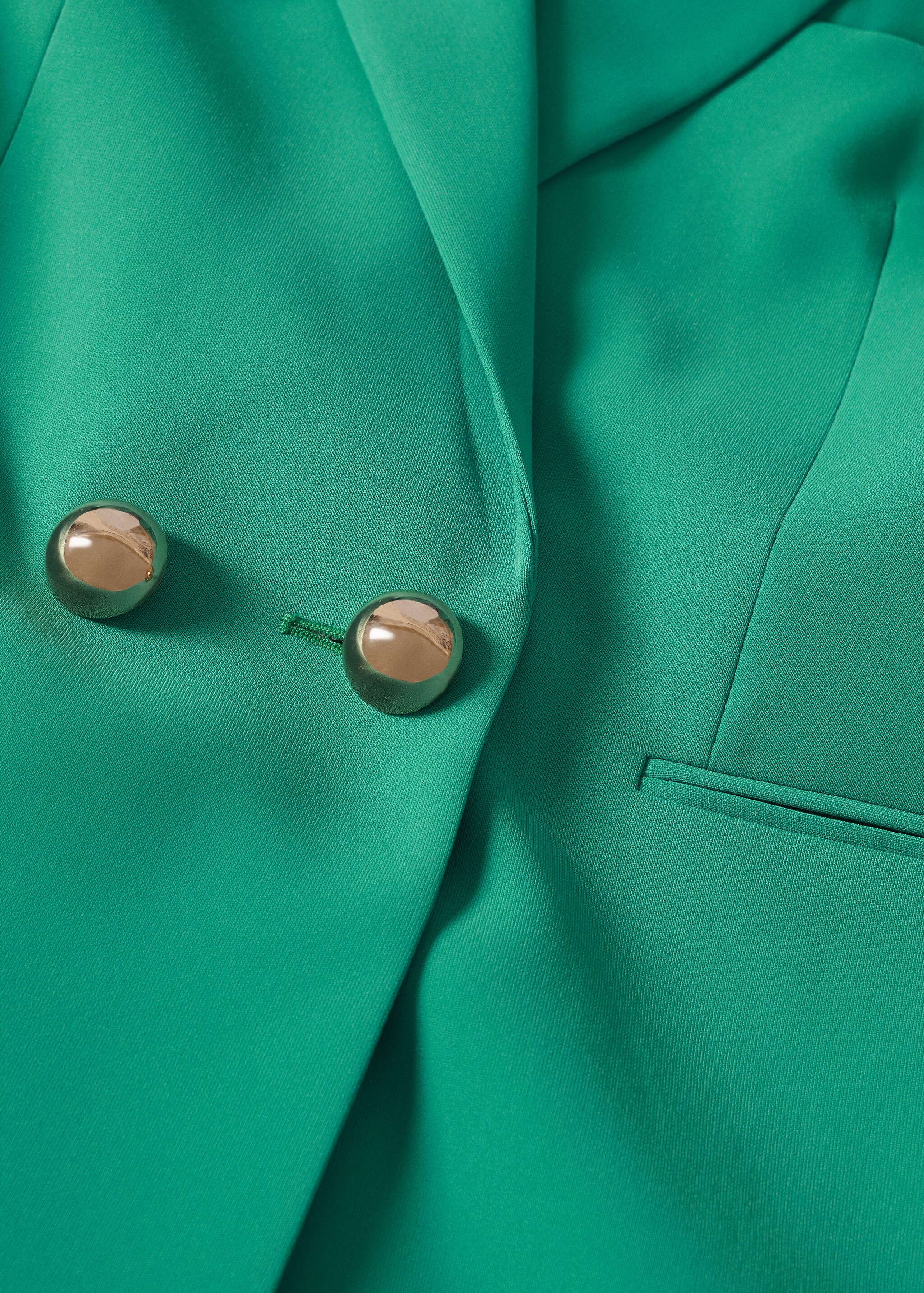 Double-breasted suit blazer - Details of the article 8