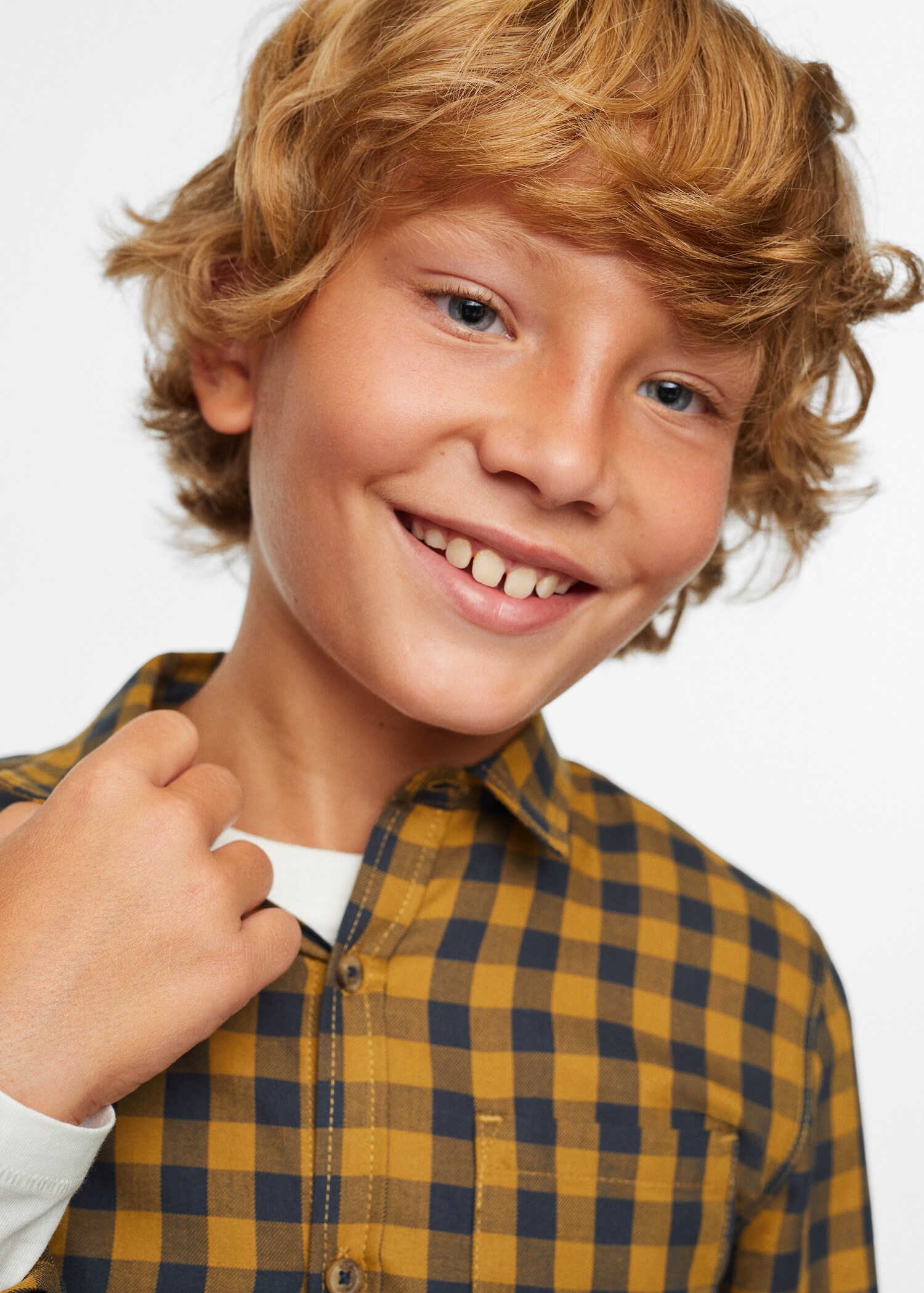 Camisa algodón cuadros - Detalle del artículo 4