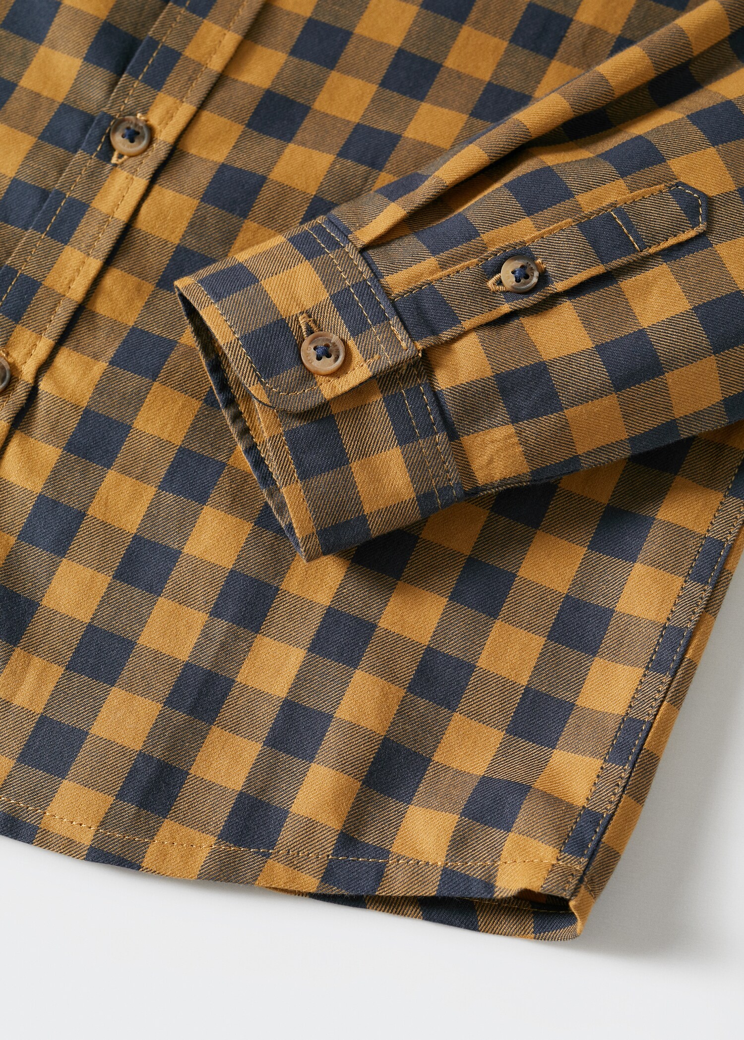 Camisa algodón cuadros - Detalle del artículo 8