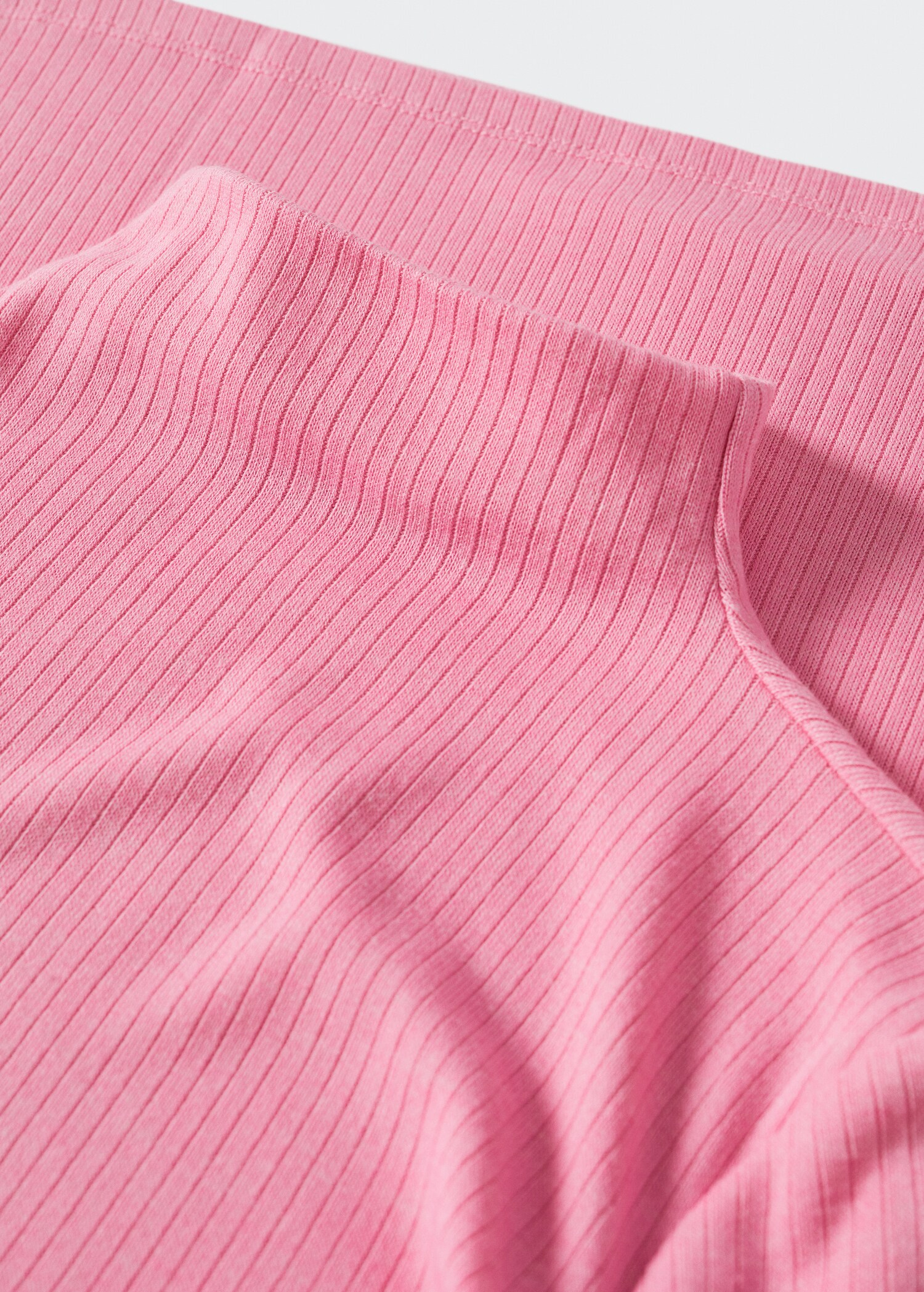T-shirt côtelé col roulé - Détail de l'article 8