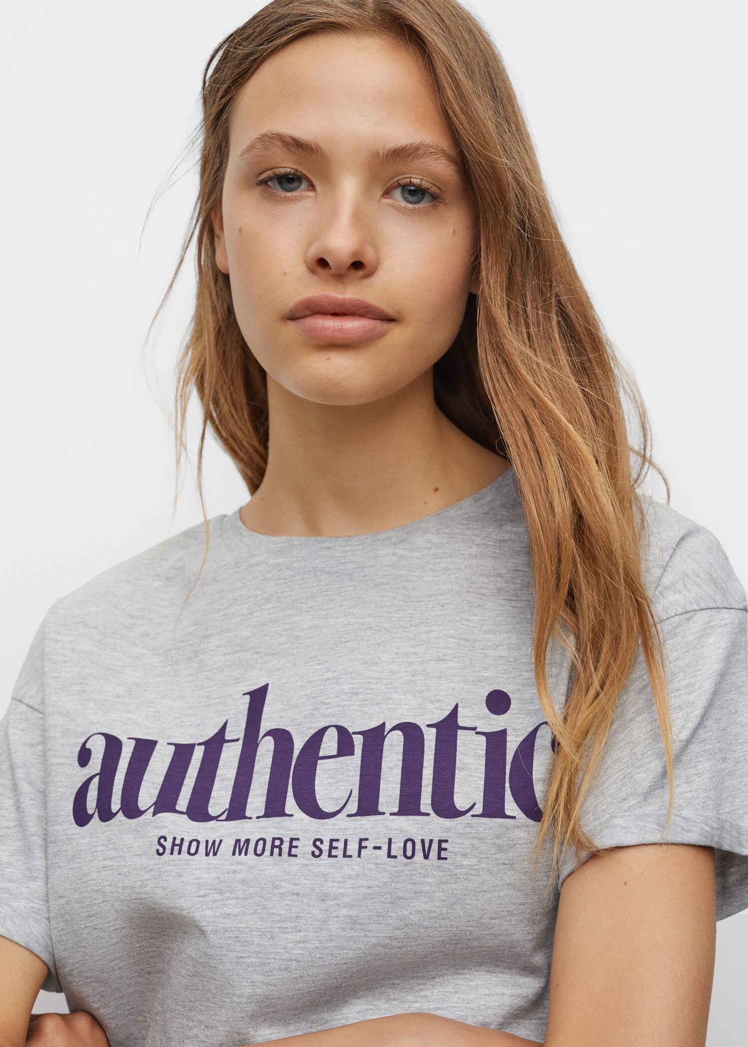 Bedrucktes Baumwoll-T-Shirt - Detail des Artikels 2