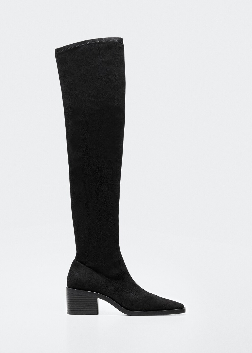 Mango knee high boots hotsell