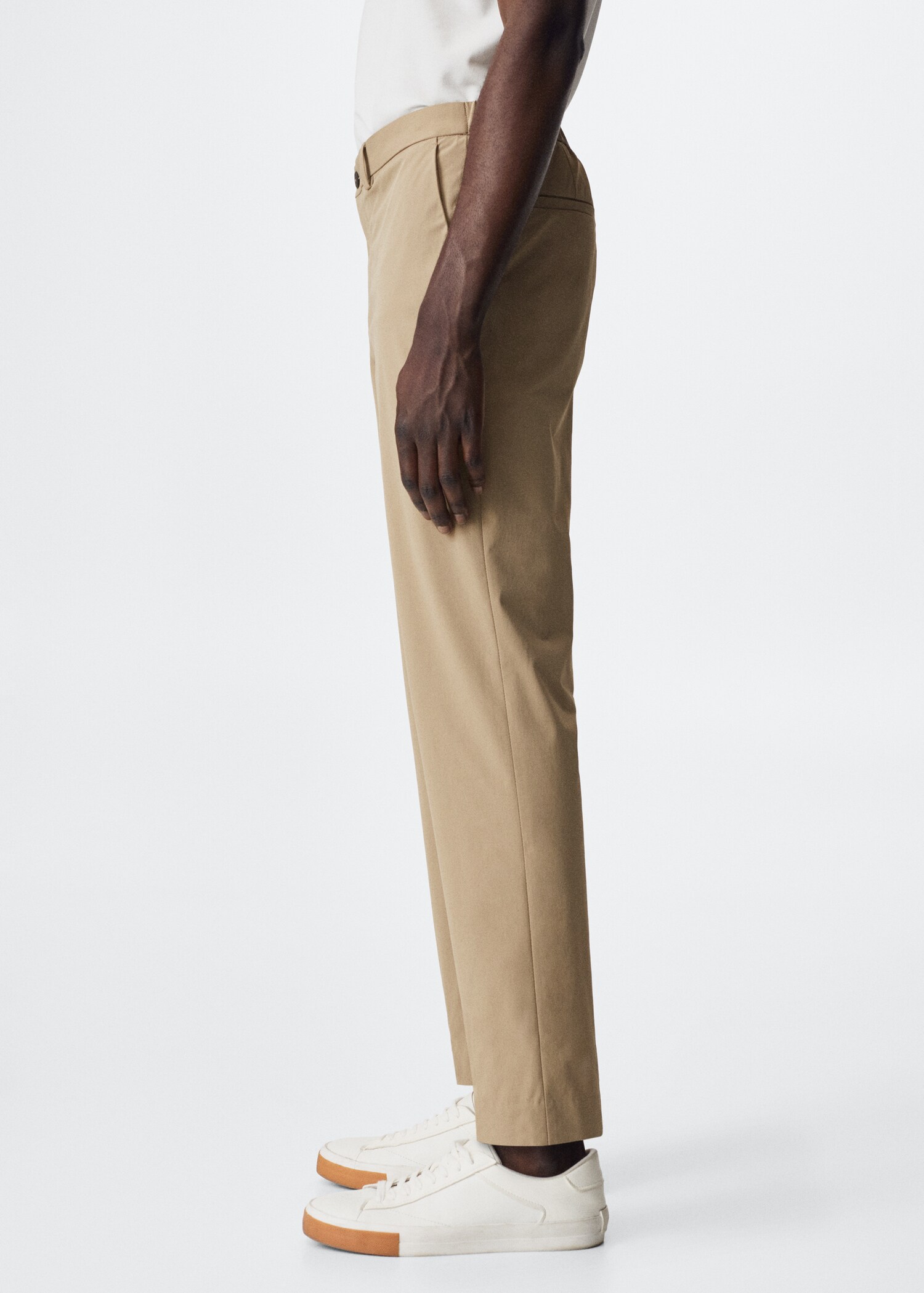 Slim Fit-Anzughose in Stretch-Optik - Detail des Artikels 2