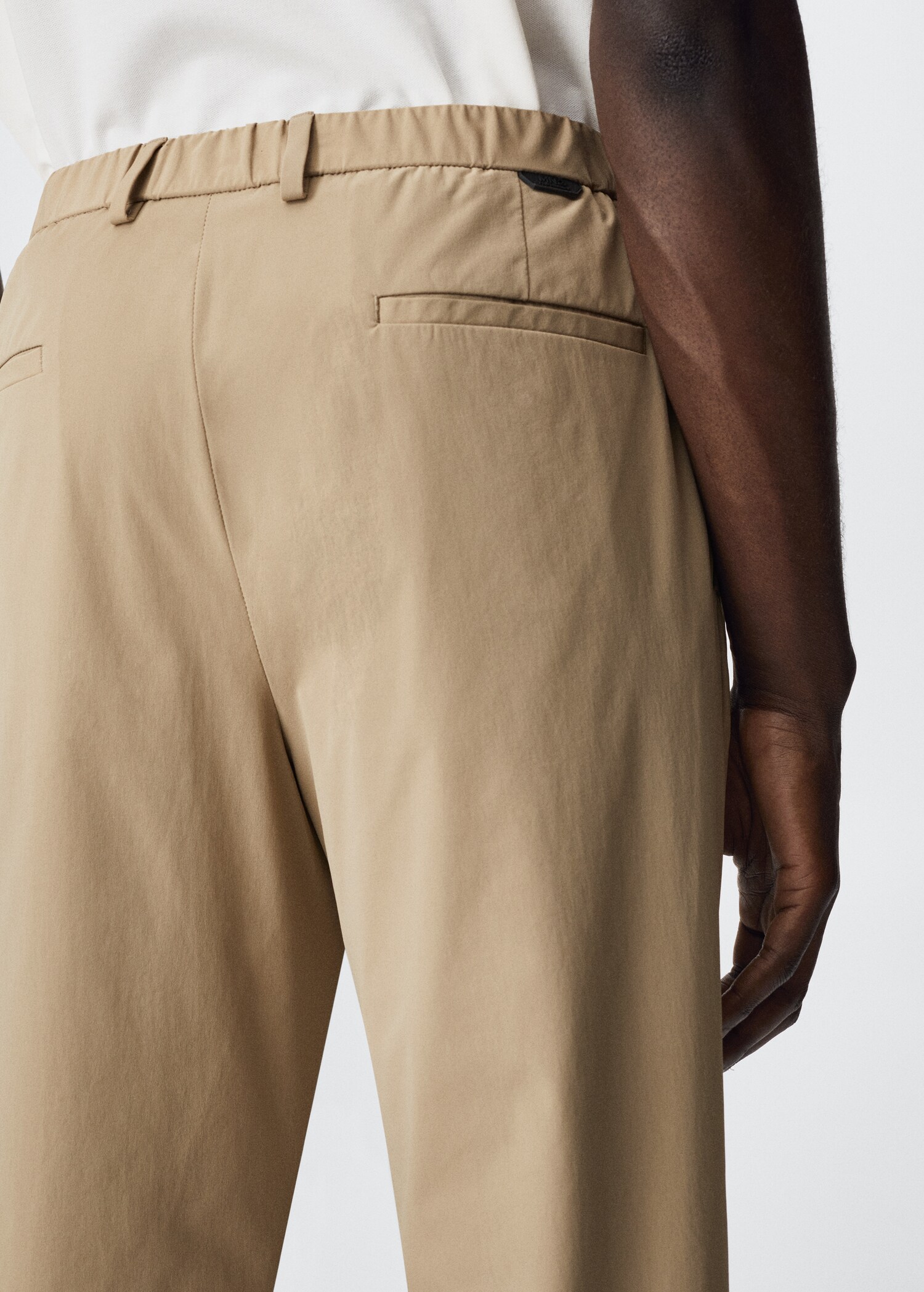 Slim Fit-Anzughose in Stretch-Optik - Detail des Artikels 3