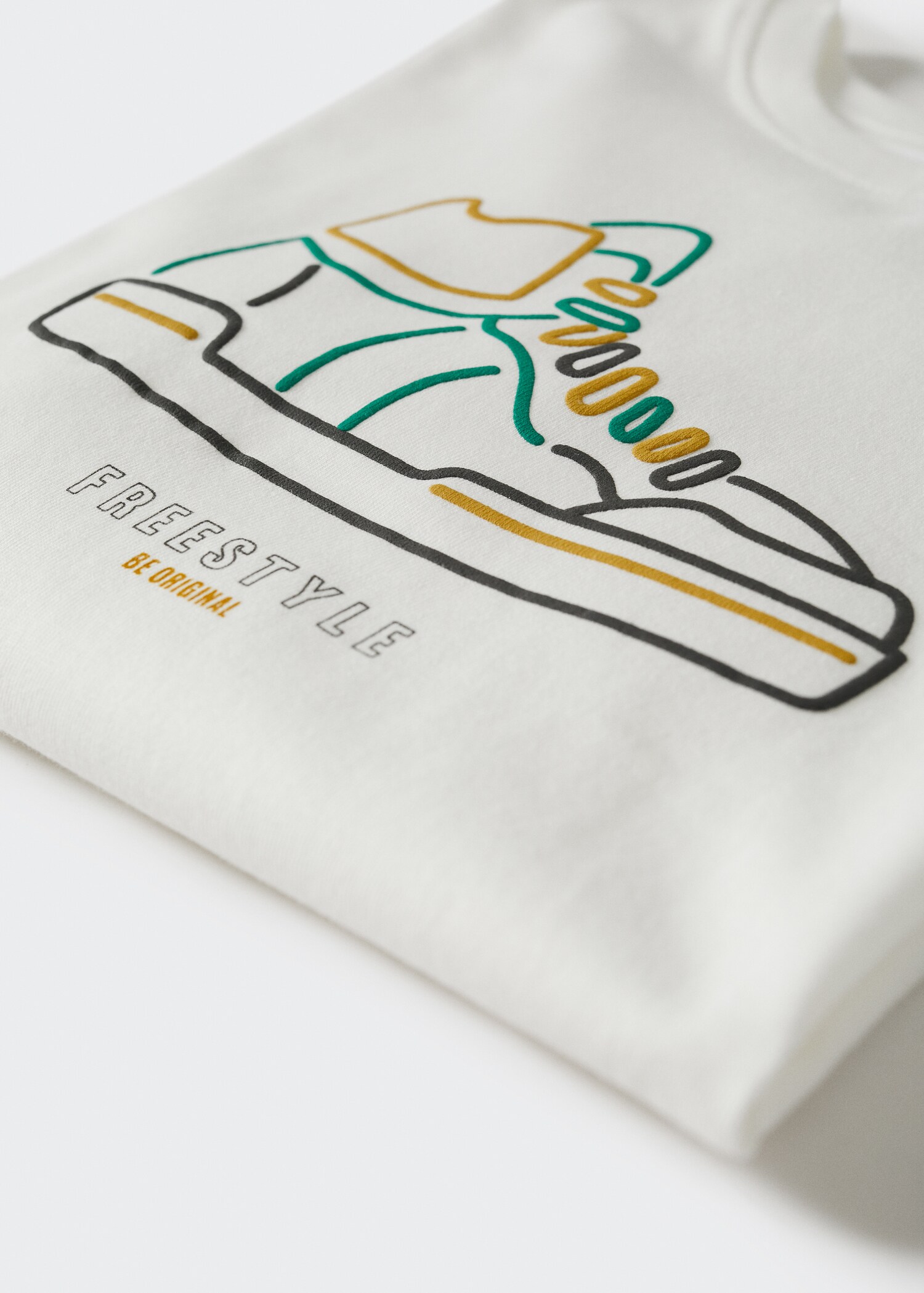 Printed cotton-blend T-shirt - Details of the article 8