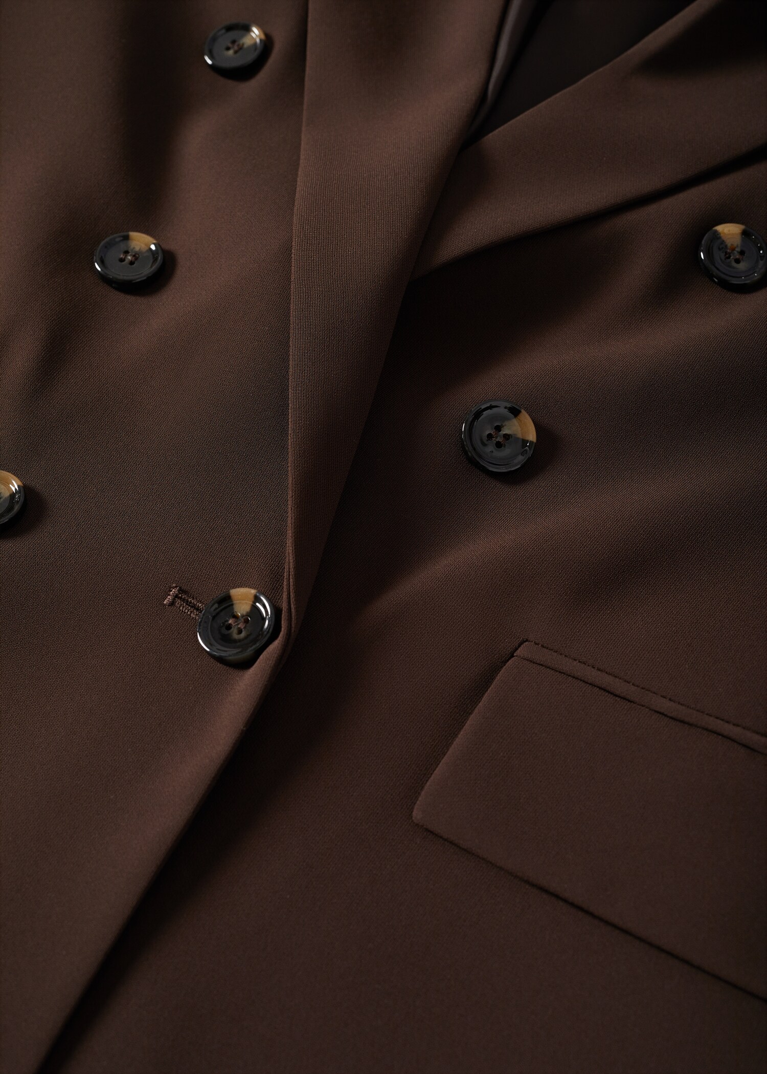 Double-breasted suit blazer - Details of the article 8