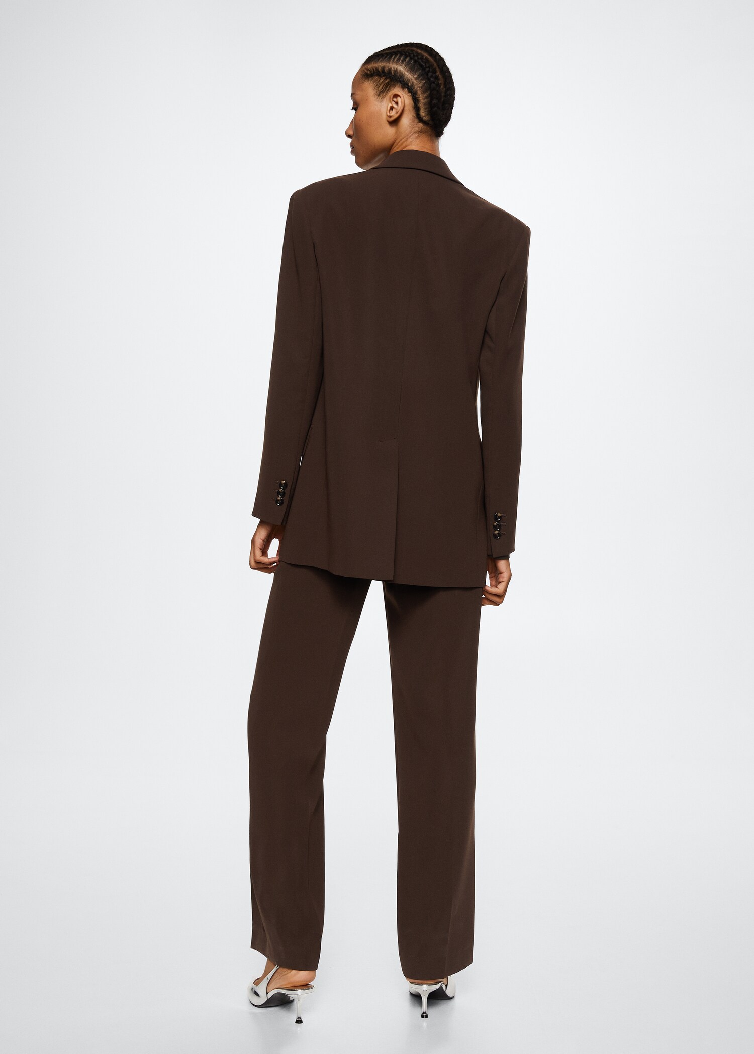 Veste de costume double boutonnage - Verso de l’article
