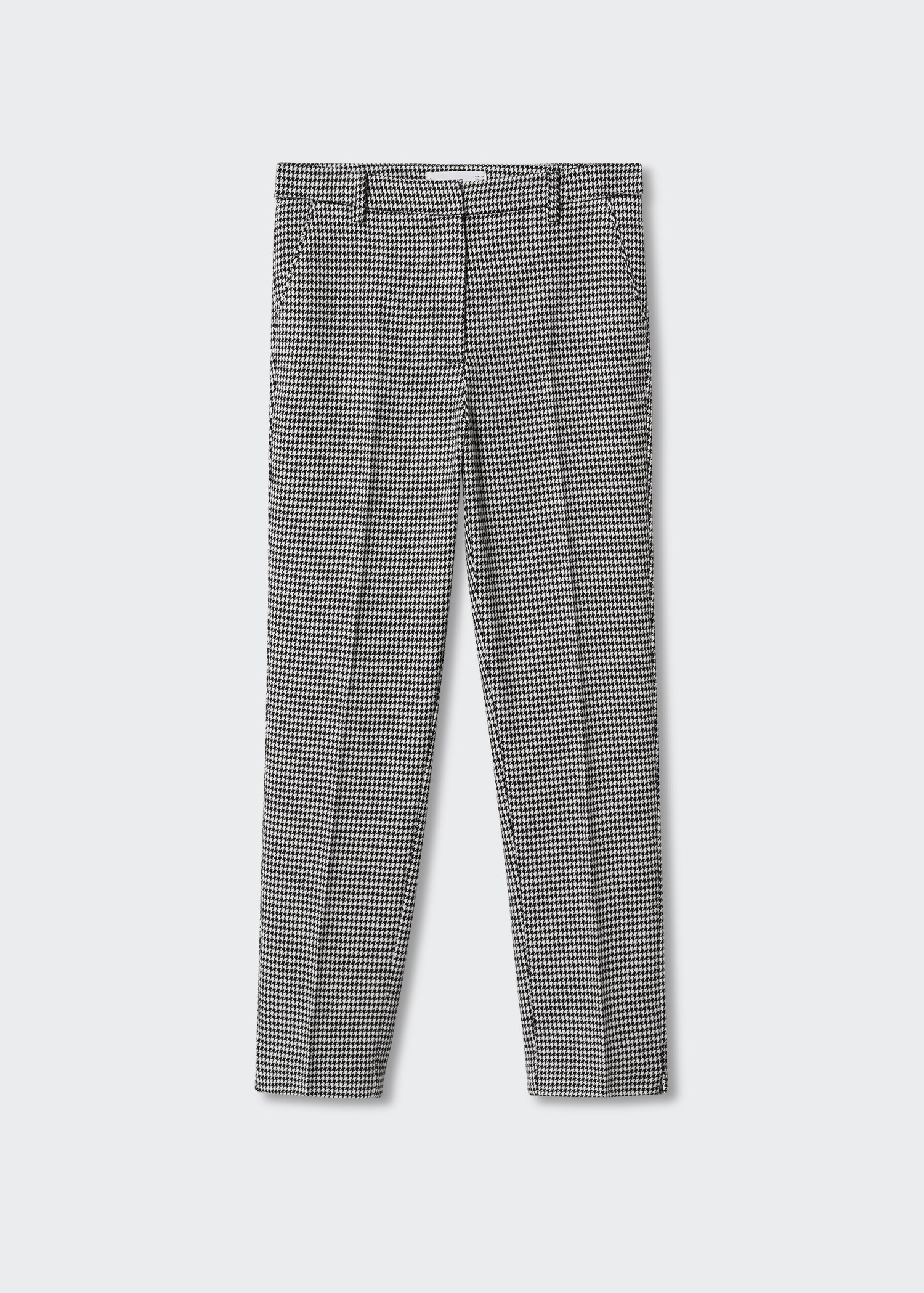 Skinny houndstooth suit trousers - Article without model