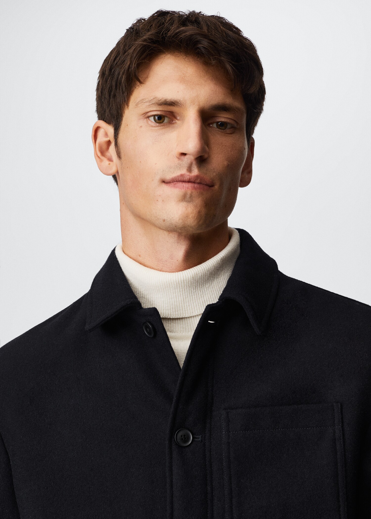 Woll-Mix-Jacke mit Seitentaschen - Detail des Artikels 1