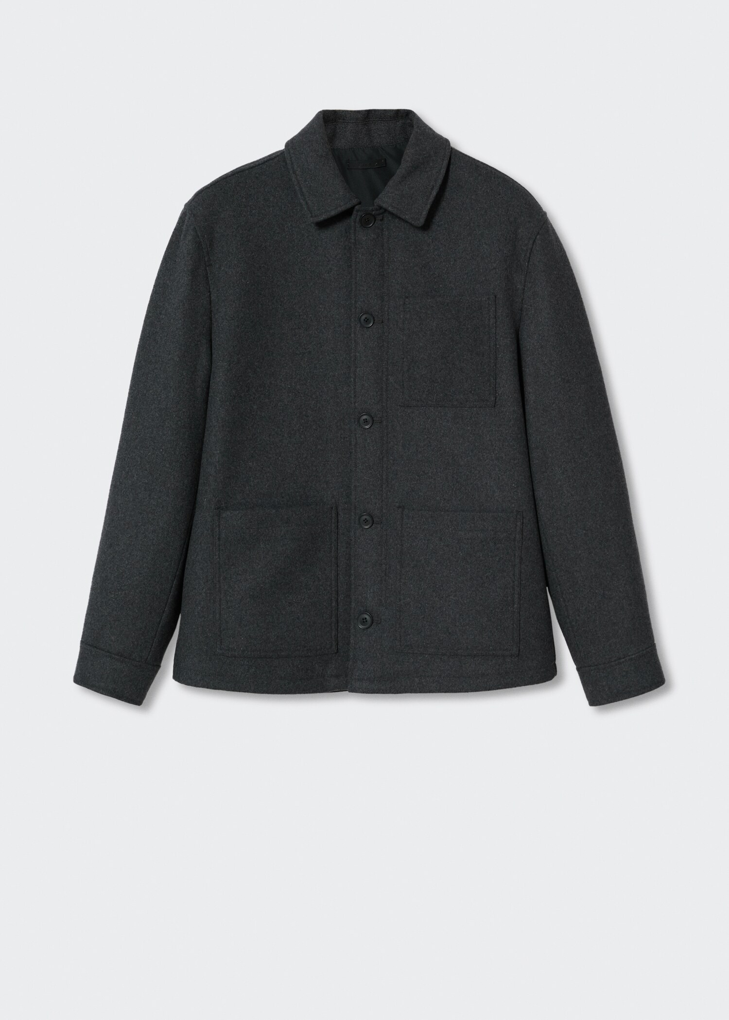 Woll-Mix-Jacke mit Seitentaschen - Artikel ohne Model