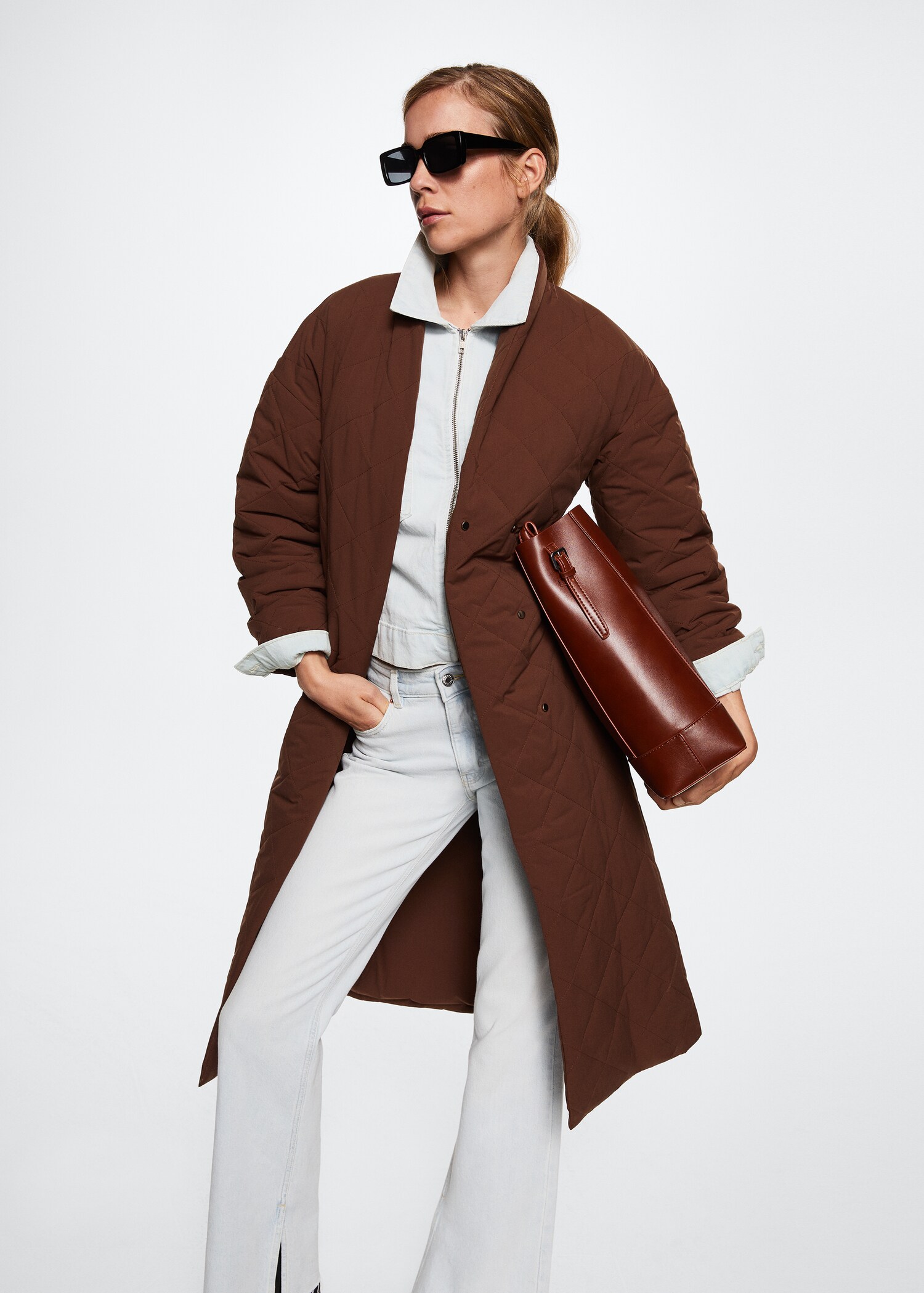 Anoraque acolchoado oversized - Pormenor do artigo 2