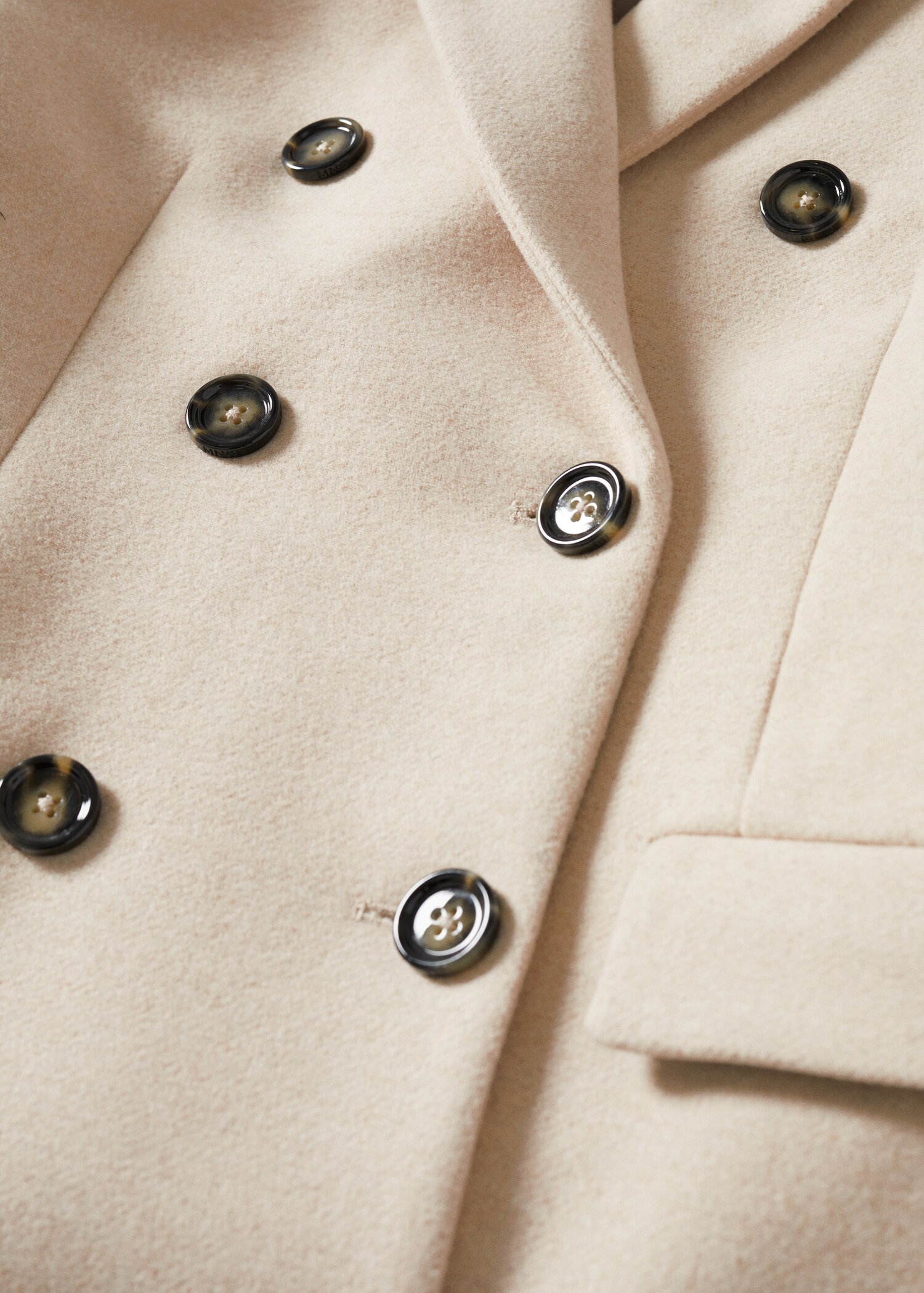 Wool double-breasted coat - Details of the article 8