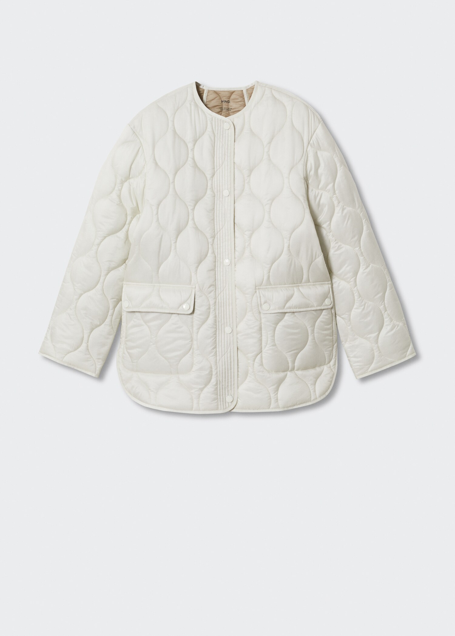 Anorak acolchado oversize - Artículo sin modelo