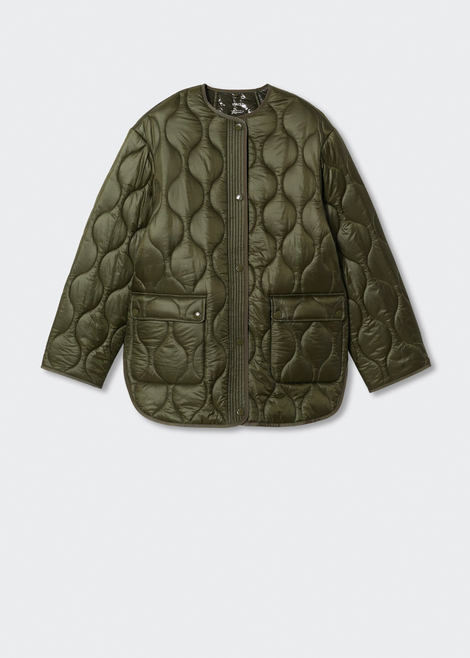 Anorak acolchado oversize - Artículo sin modelo
